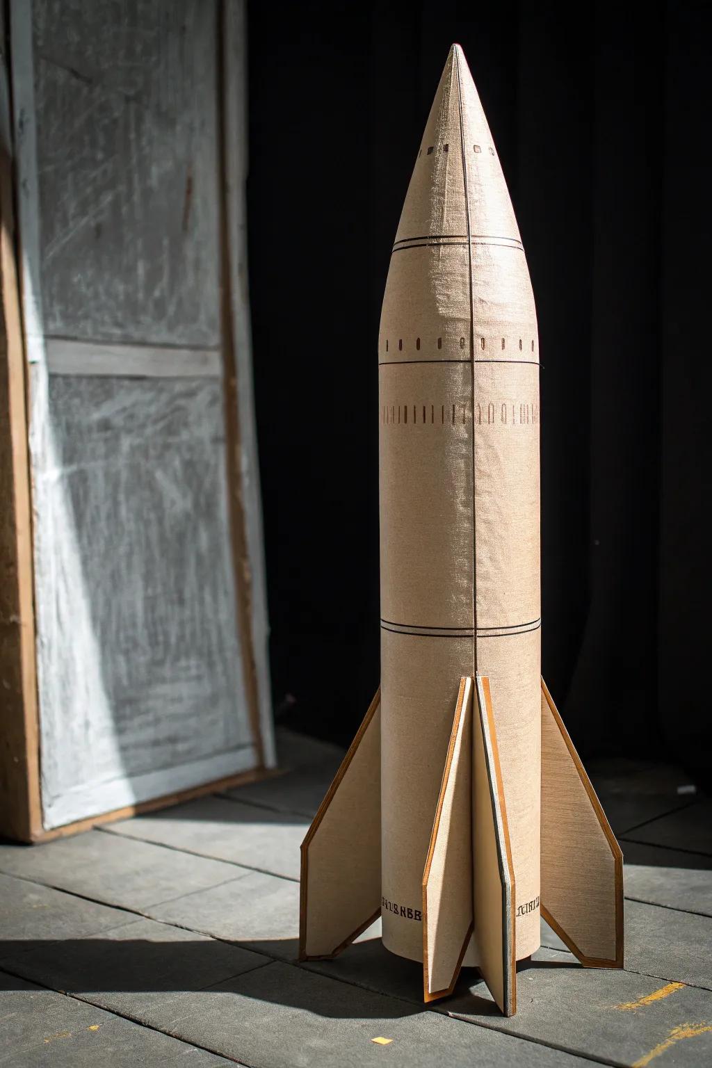 Launch your creativity with this classic 2-liter bottle rocket, where craftsmanship meets aerodynamics.
