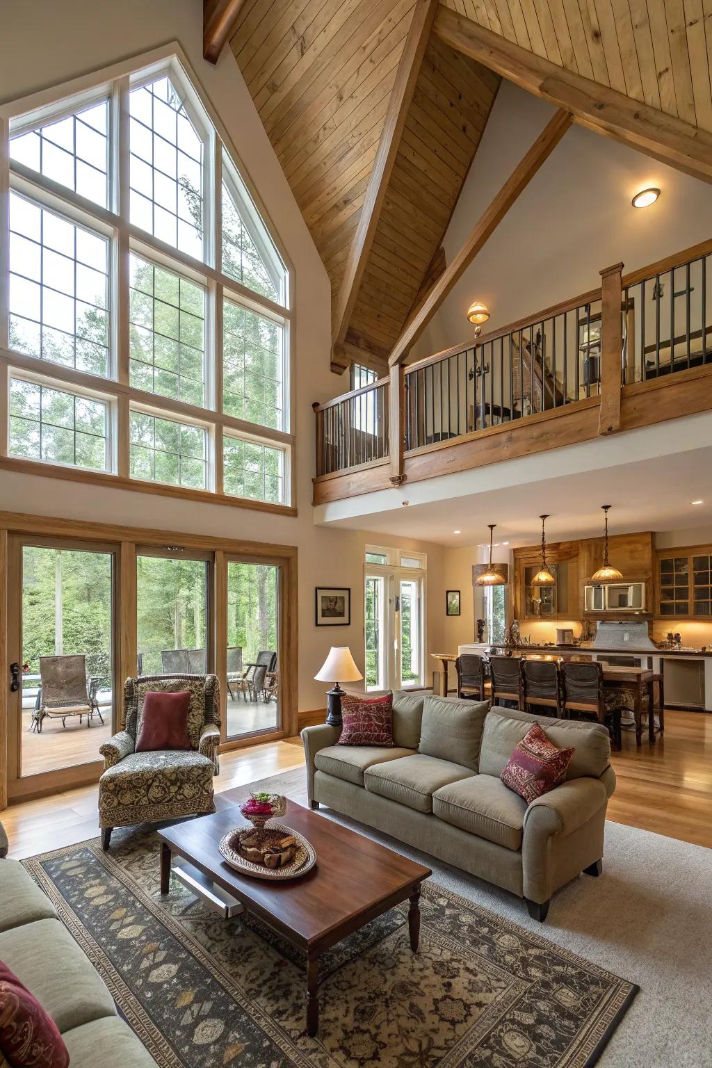 An open layout on the 2nd floor enhances space and connectivity.