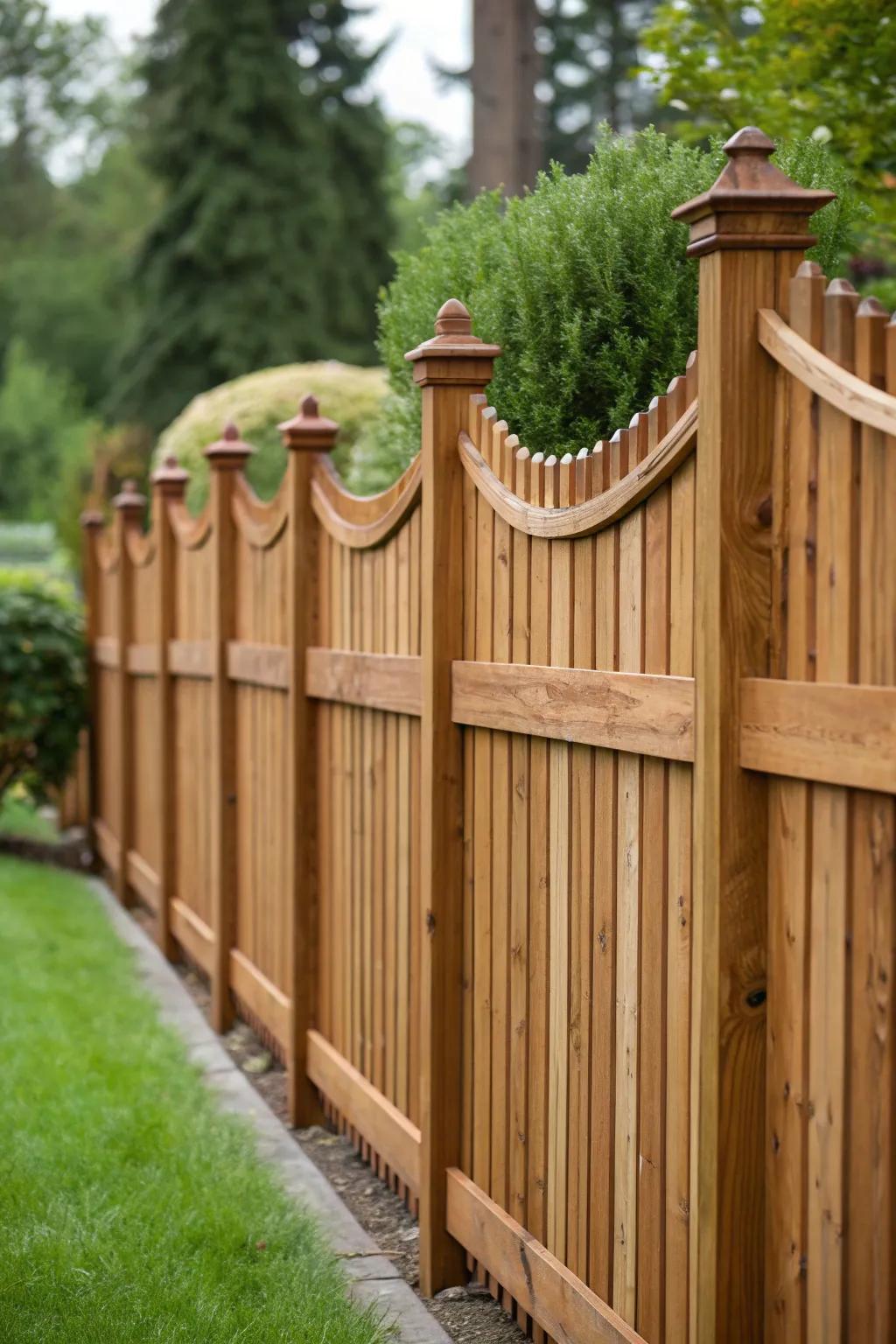 Elevate your outdoor space with the timeless elegance of classic vertical slats.