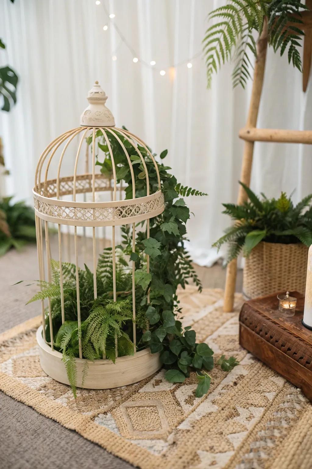Create a Lush Green Sanctuary: Where minimalist design meets nature's embrace.