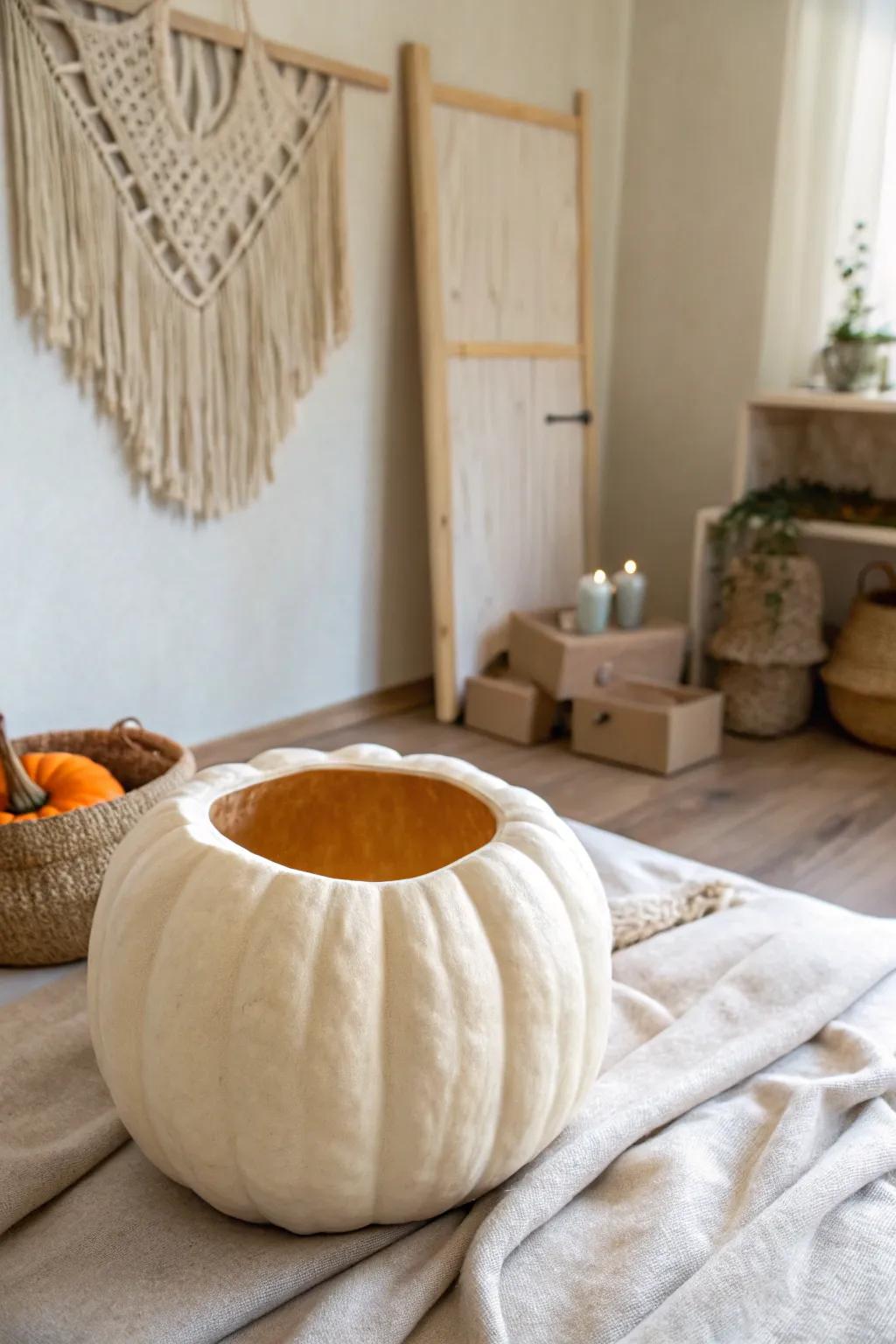 An enchanting pumpkin seat for the tiniest autumn adventurers! 🍂🎃