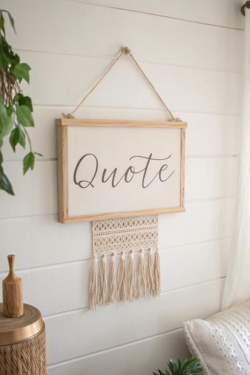 Add a heartfelt touch to her home with personalized wall art that celebrates your friendship.