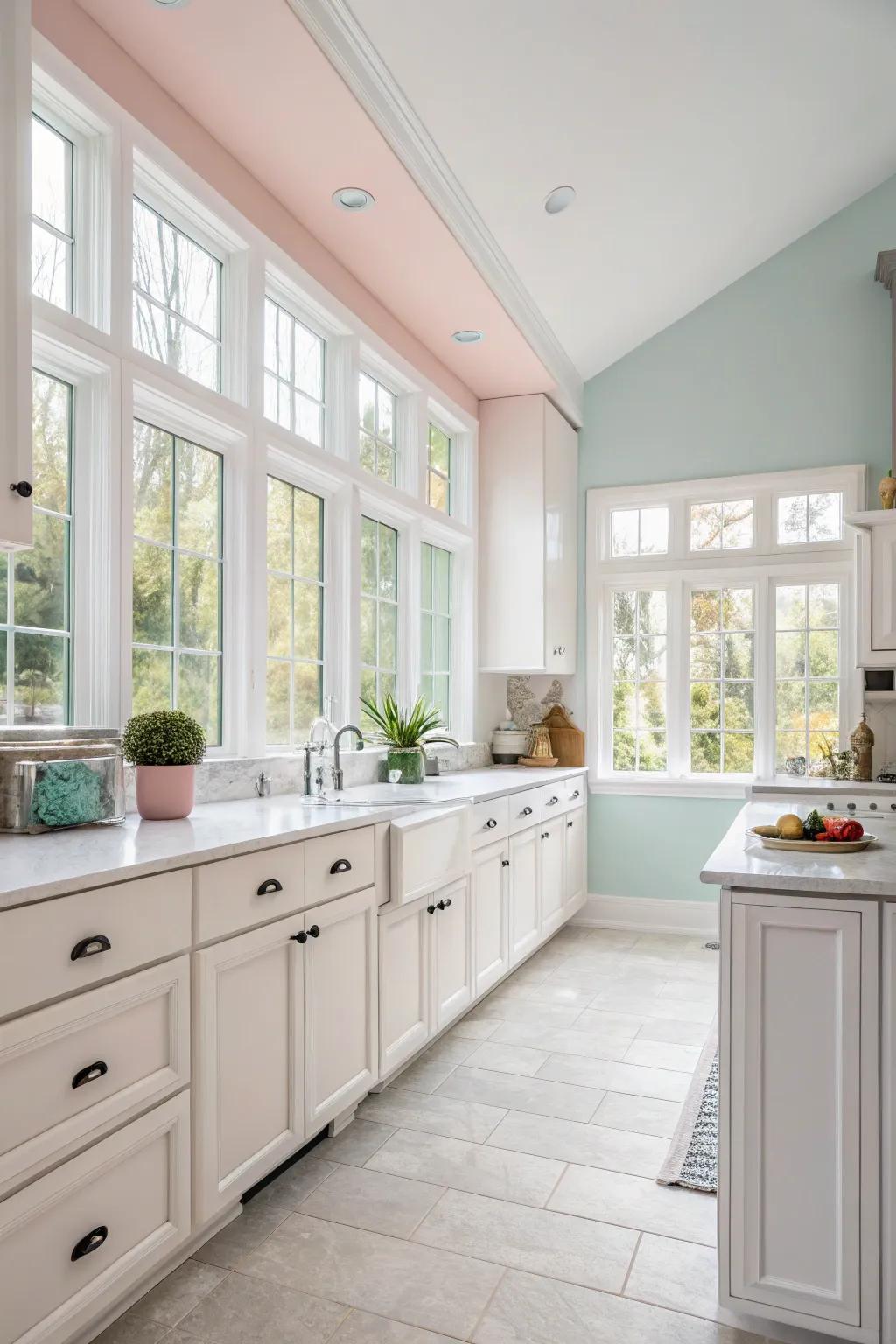 A fresh coat of paint can make your kitchen feel brand new.