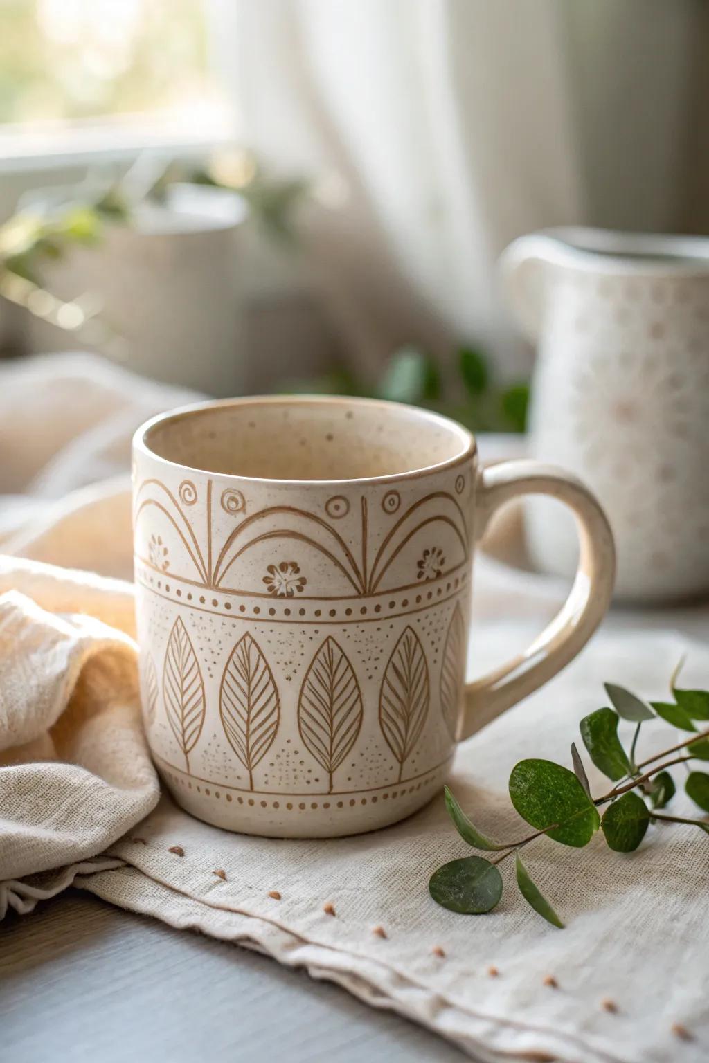 Discover the perfect mug that speaks to the soul—where simplicity meets artistry.