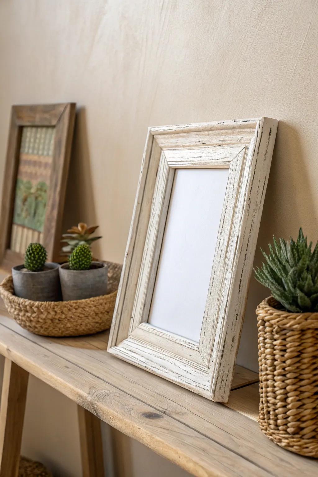 Transform thrift store finds into chic decor with a touch of paint and creativity!