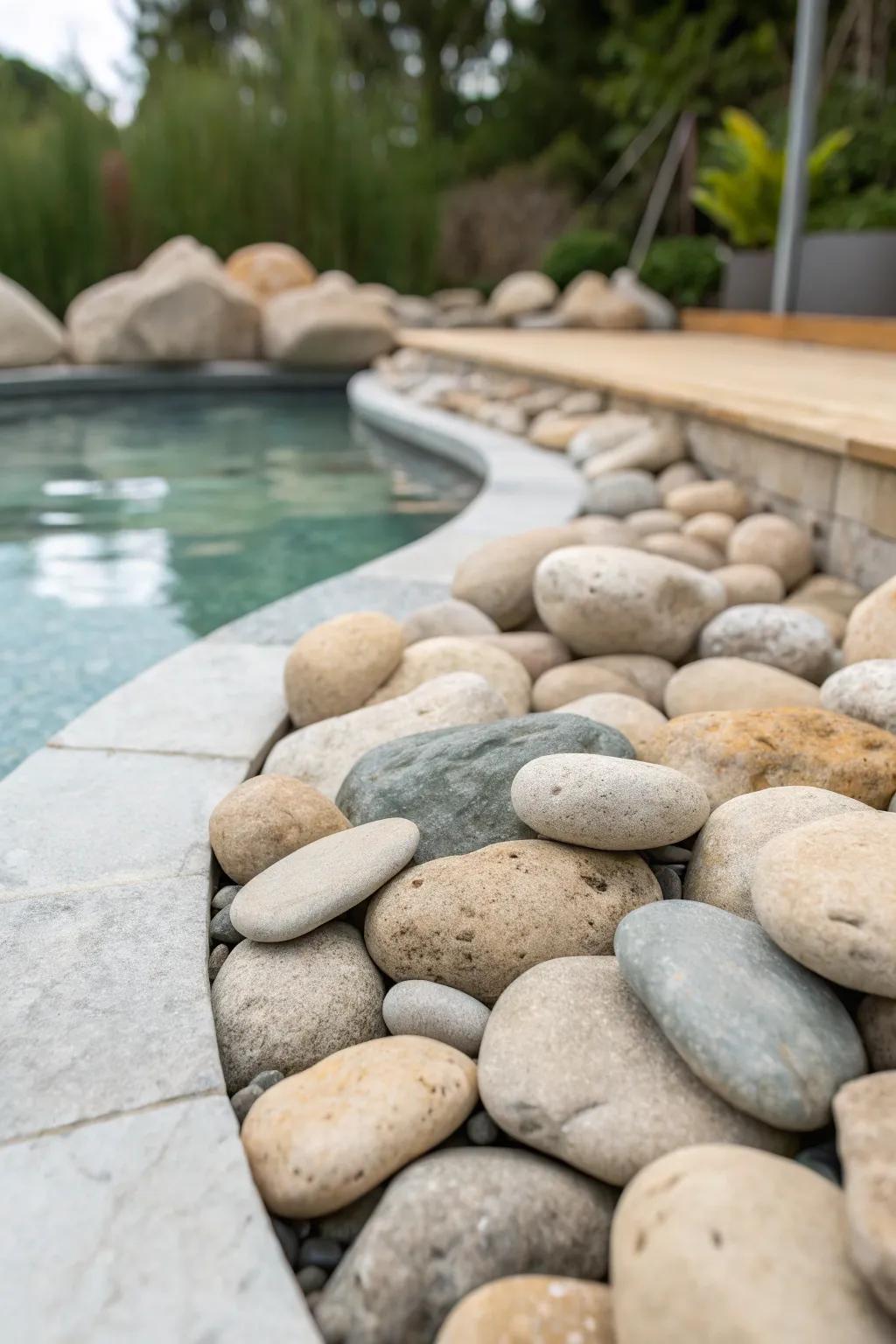 Create harmony in your duck habitat with a stylish rocky splash zone. #ScandiBoho #DuckHaven
