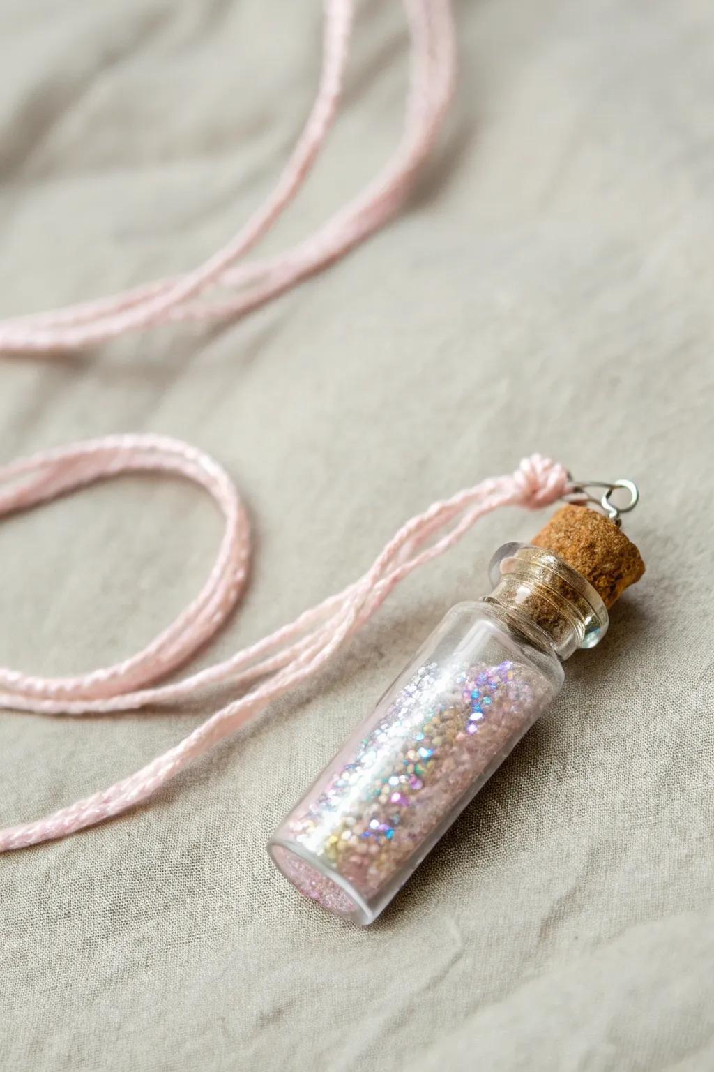 Capture the magic with enchanted fairy dust necklaces—perfect party favors that sparkle with joy!