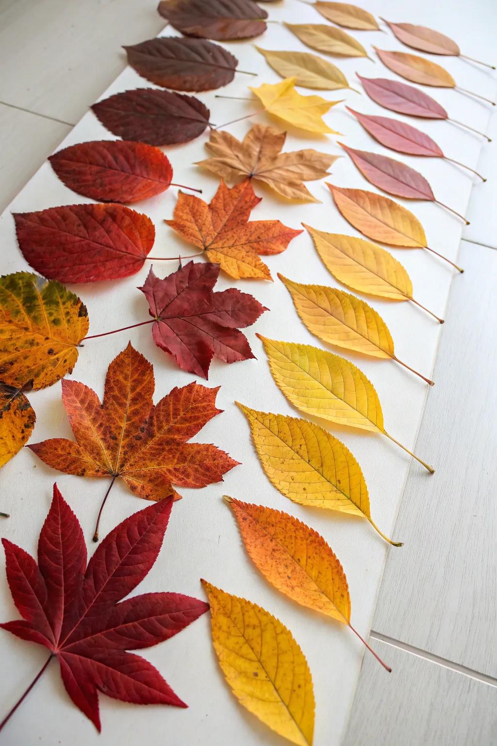 Embrace the beauty of autumn with a nature-inspired leaf collage—where simplicity meets creativity.