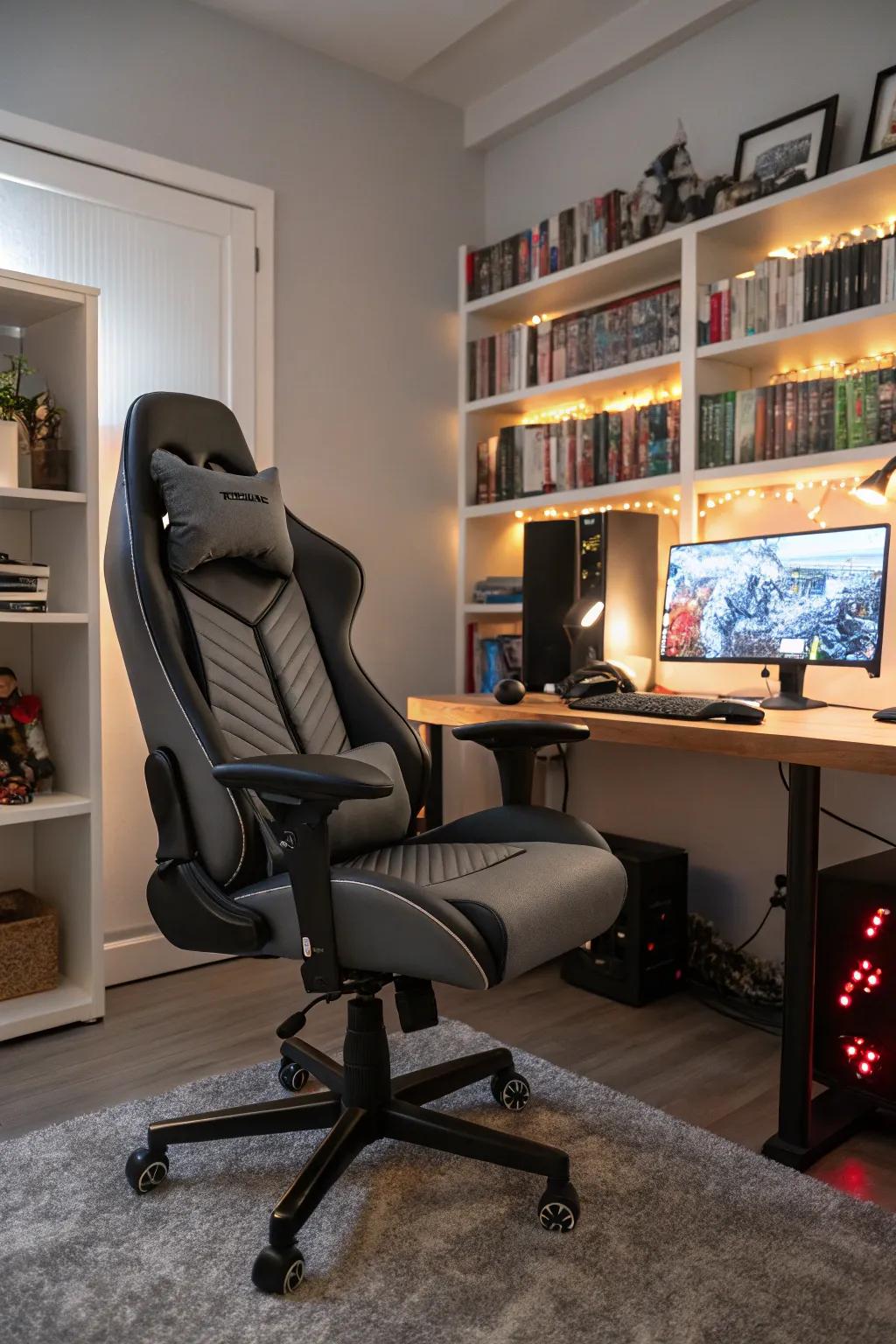 Ergonomic designs offer comfort and style for those long gaming sessions.