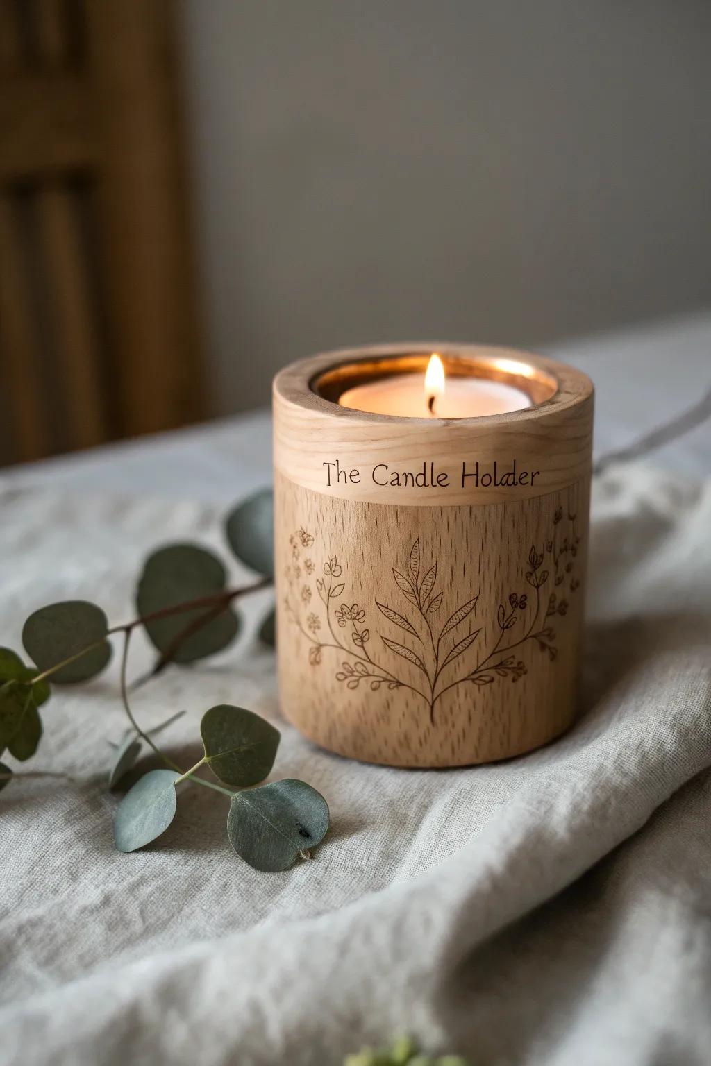 Add a personal glow to any space with these beautifully crafted candle holders.