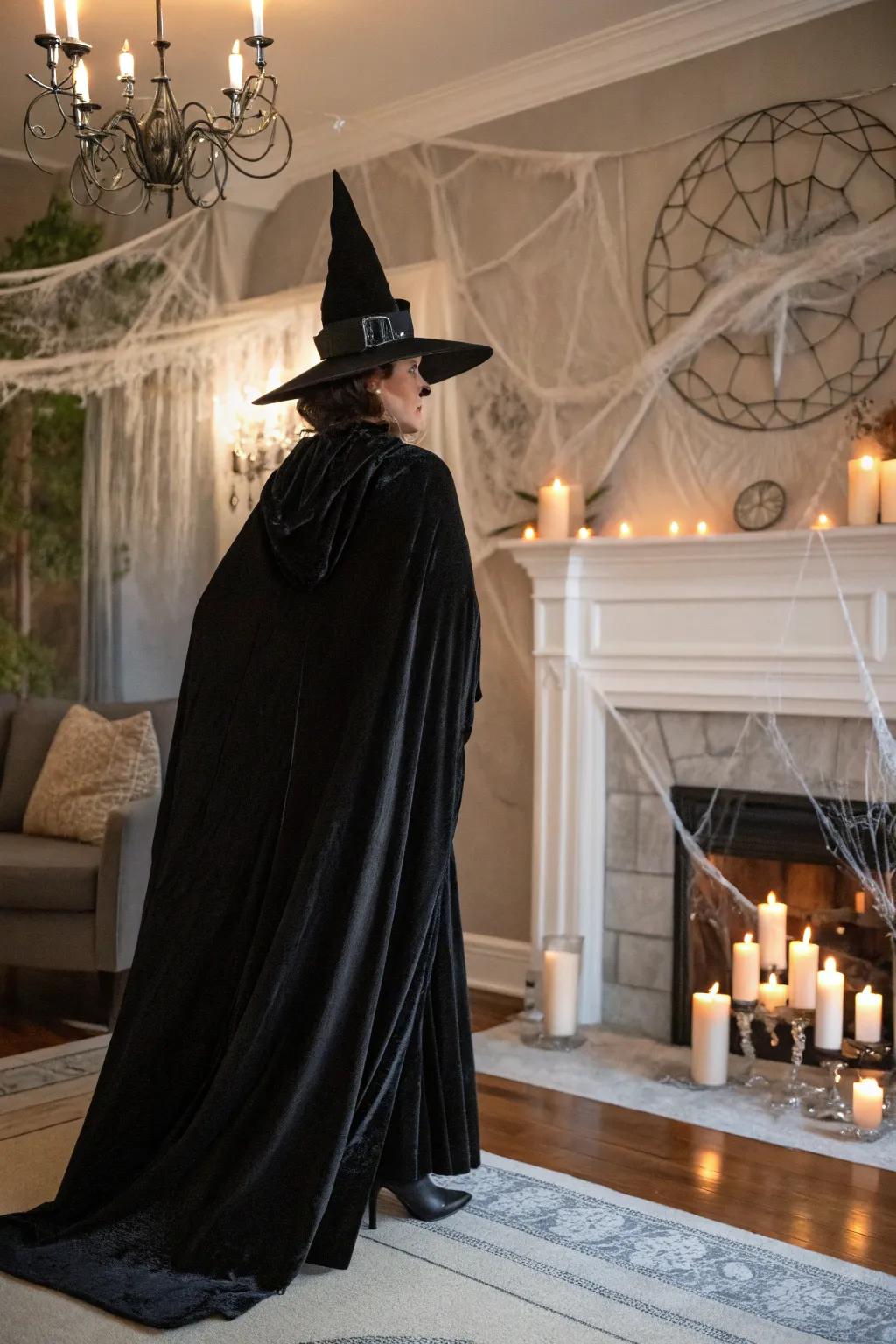 A timeless witch robe is always a Halloween favorite.