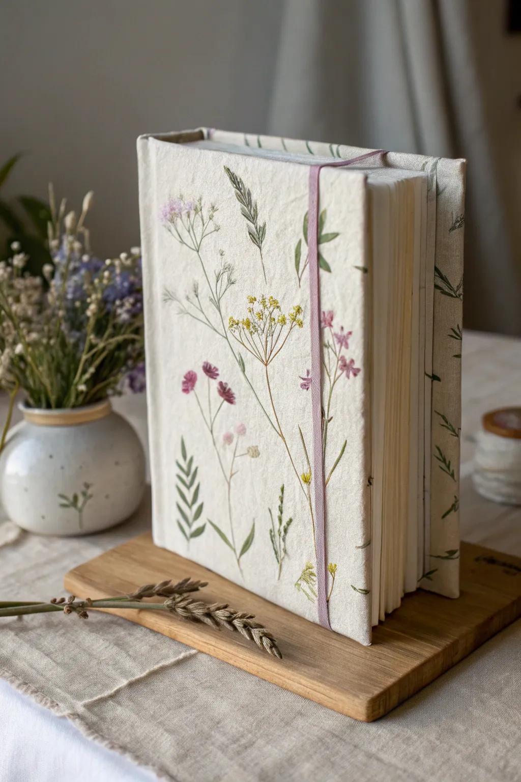 Capture nature's beauty with a Pressed Flower Journal—perfect for preserving summer memories.