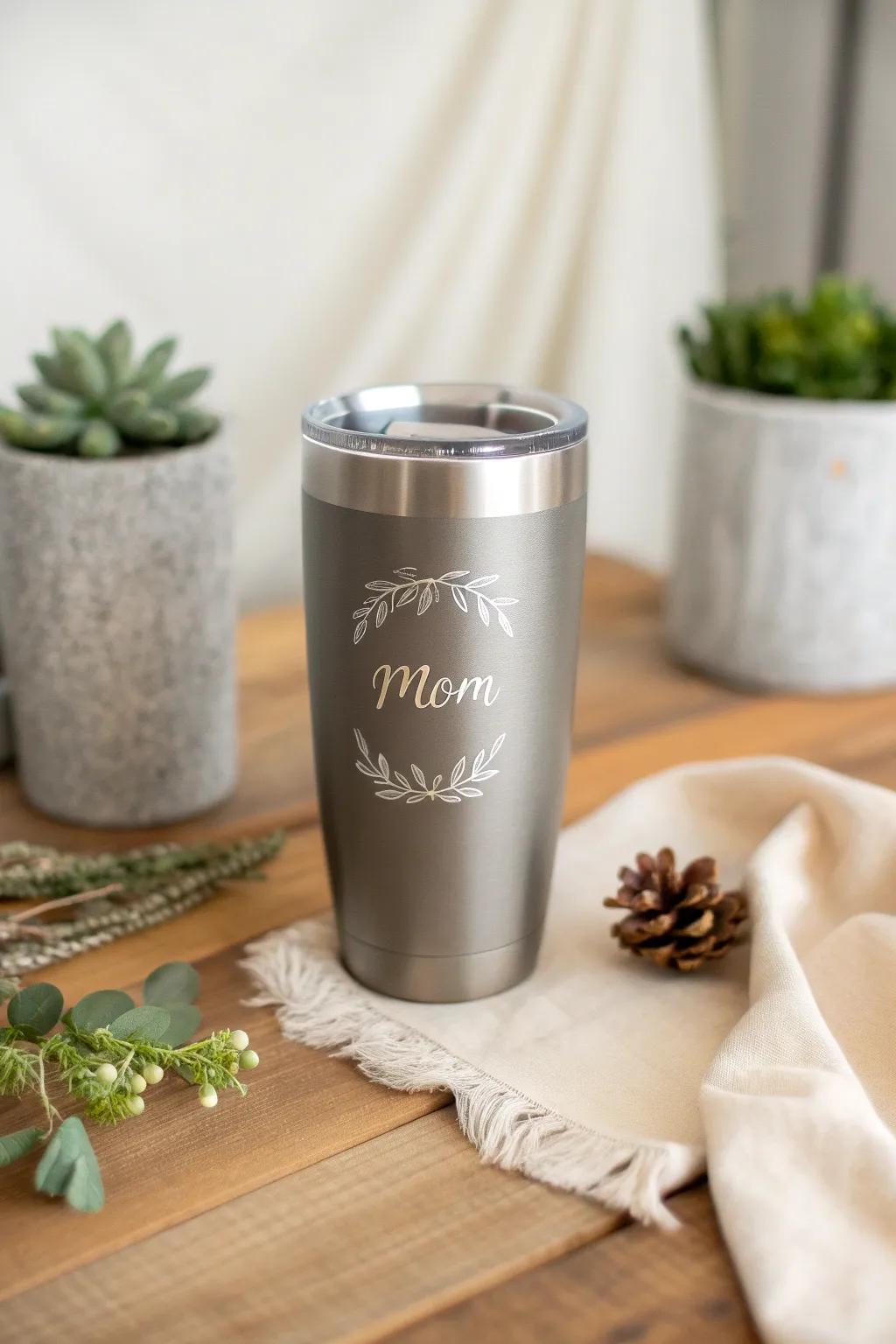 Celebrate Mom every day with a personalized touch of elegance. 🌿✨ #MinimalistBeauty #ScandinavianStyle