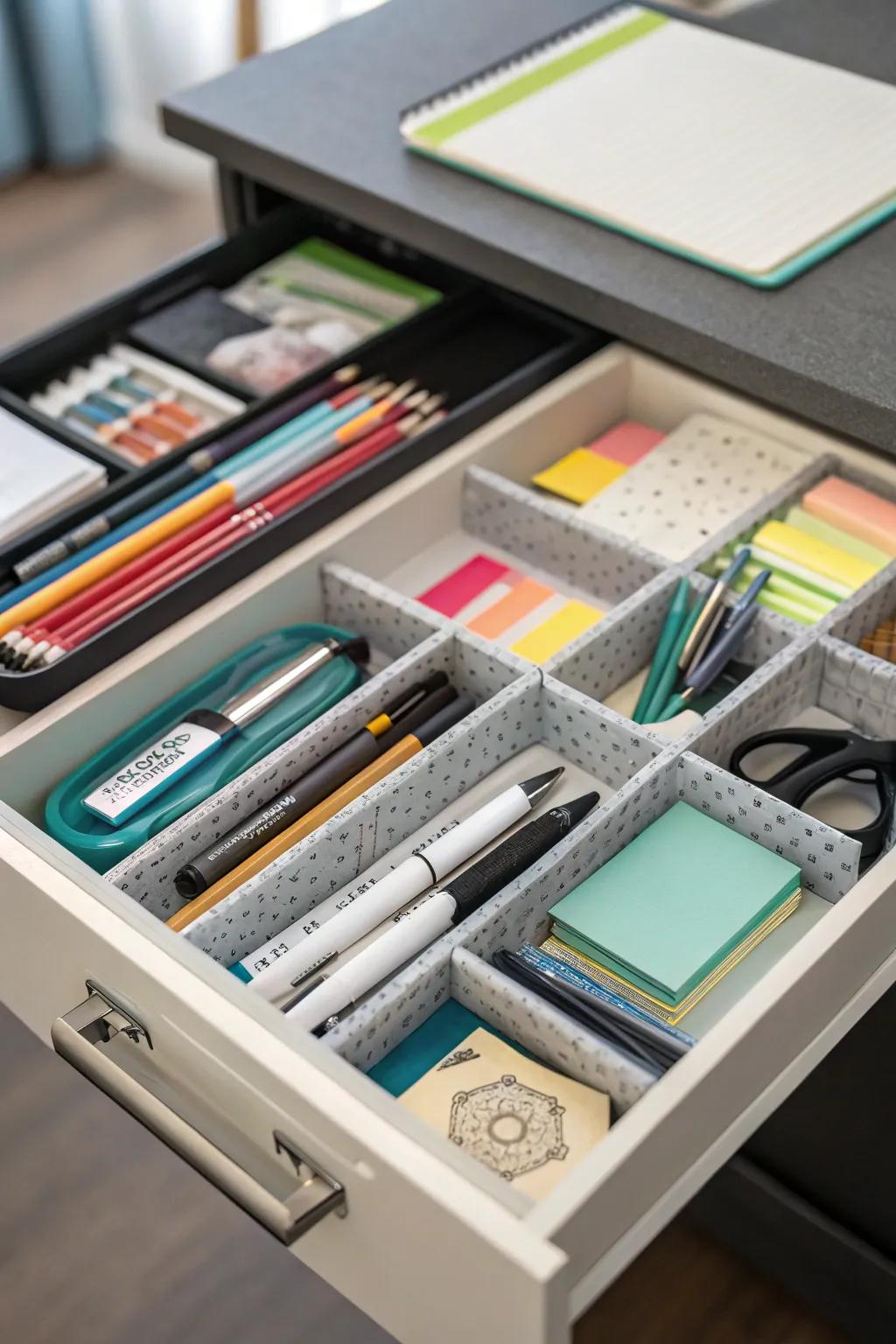 Drawer dividers bring order and accessibility to your workspace.