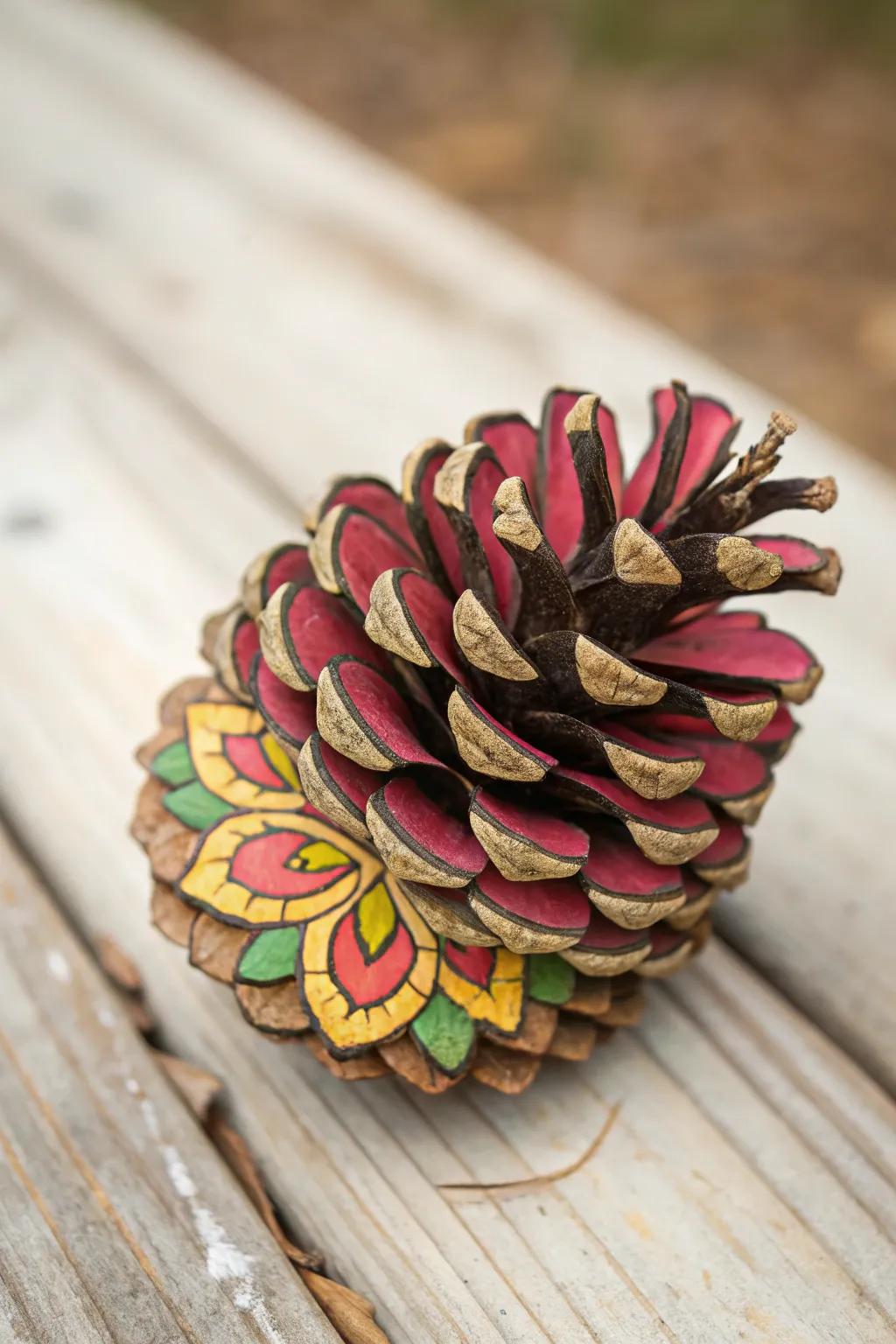 Discover the hidden beauty in nature with vibrant pinecone zinnias, where craftsmanship meets simplicity.
