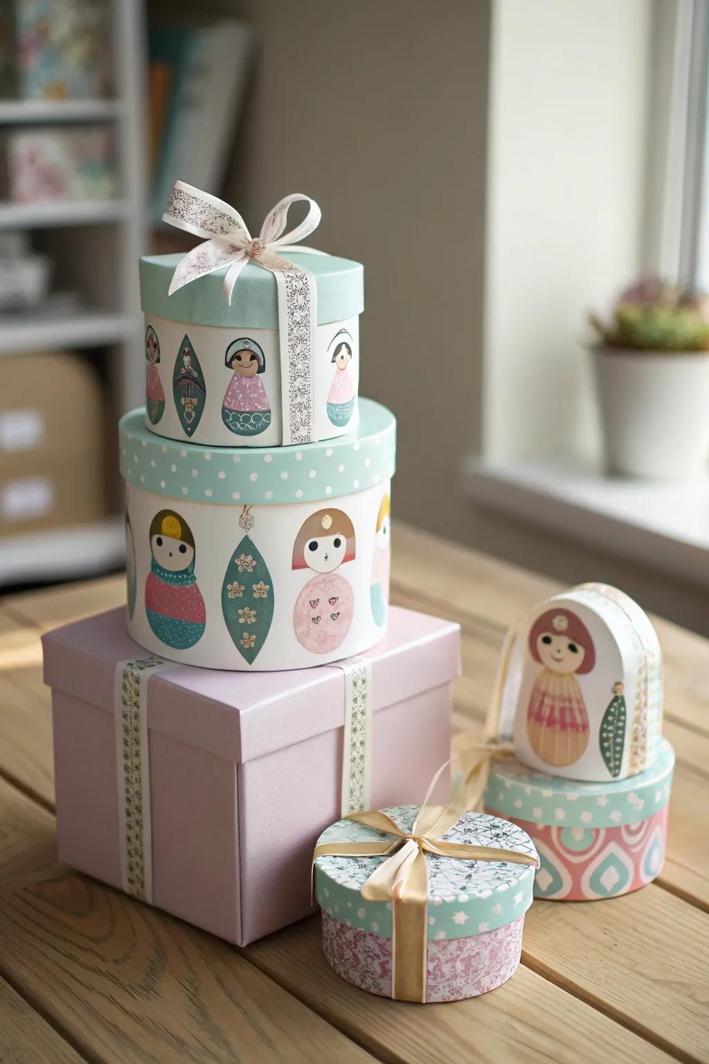 Unwrap the laughter: a nesting surprise with every layer.