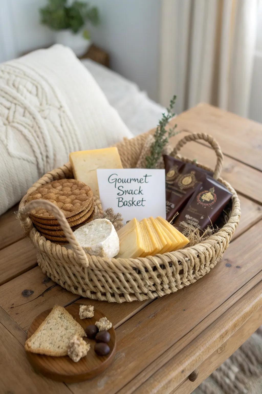 Indulge in the simple pleasures of gourmet delights, thoughtfully curated for a special retirement celebration.