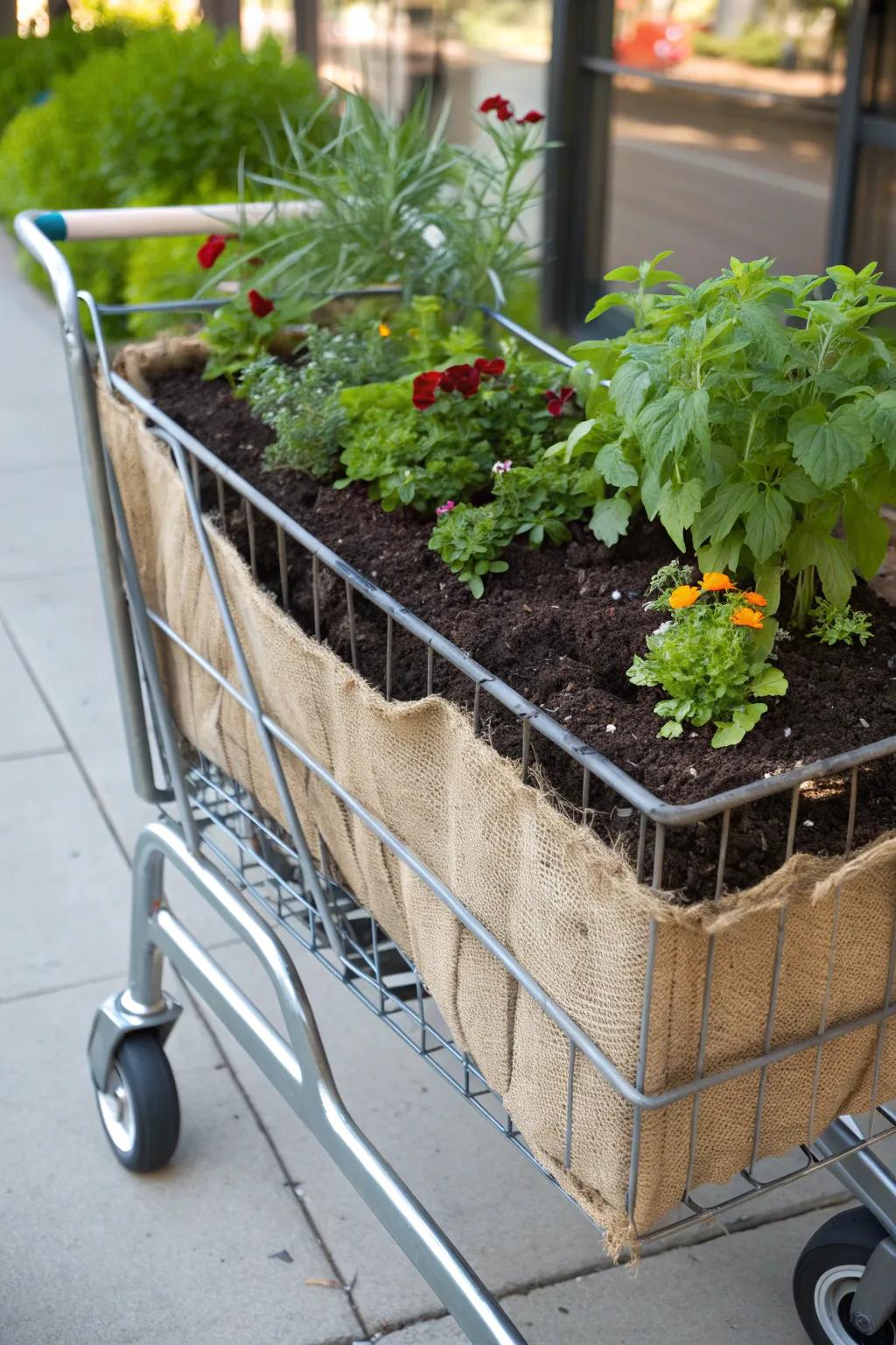Roll into creativity with your own mobile garden masterpiece!