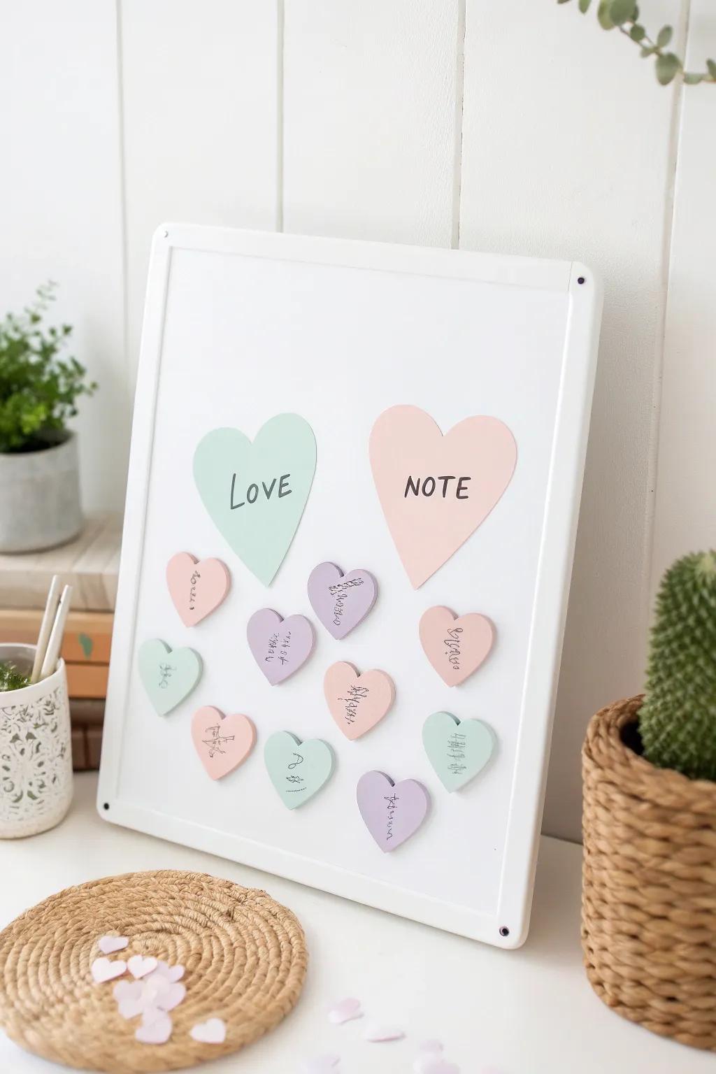 Craft your love notes with heartfelt simplicity and boho flair. ❤️