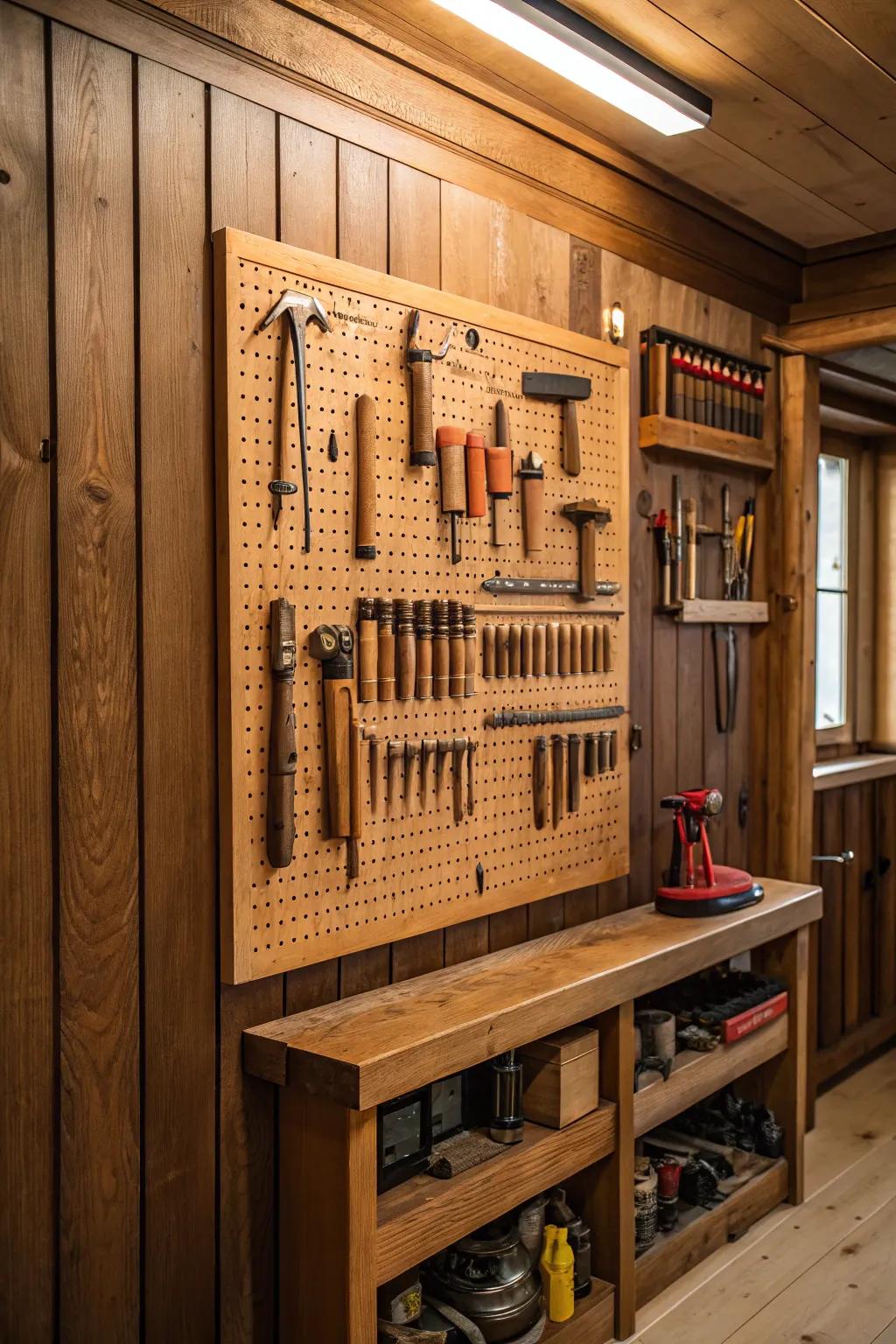 Transform your workspace with ultimate tool organization and showcase your craftsmanship.