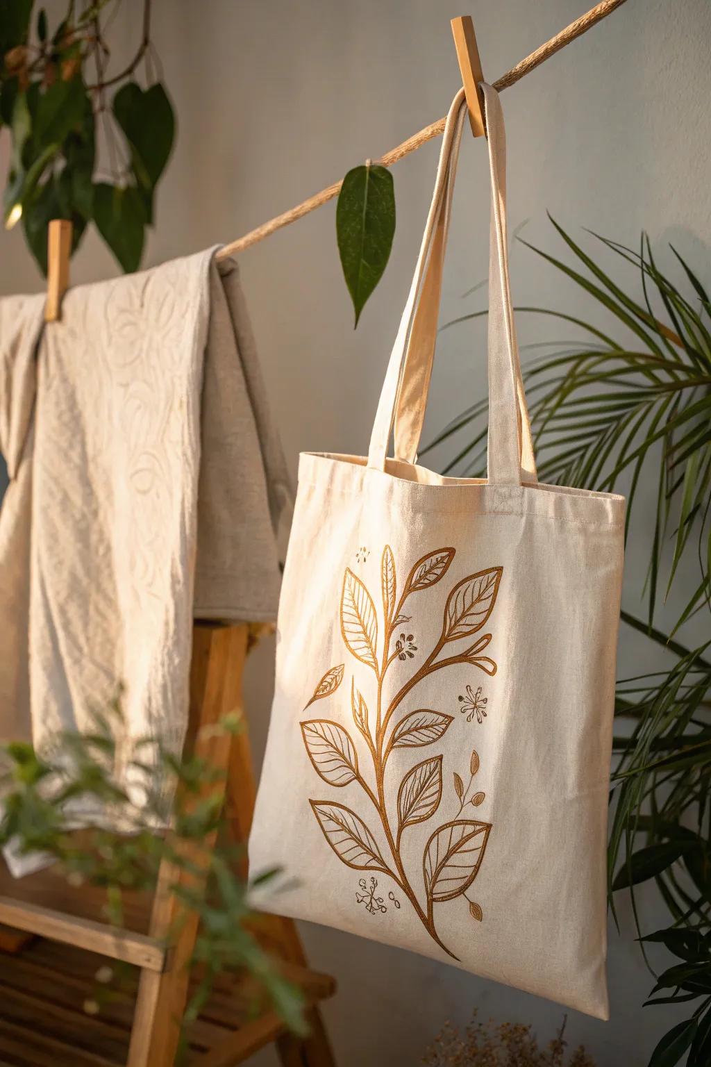 Crafted with care: The perfect eco-friendly tote for a stylish, sustainable lifestyle.