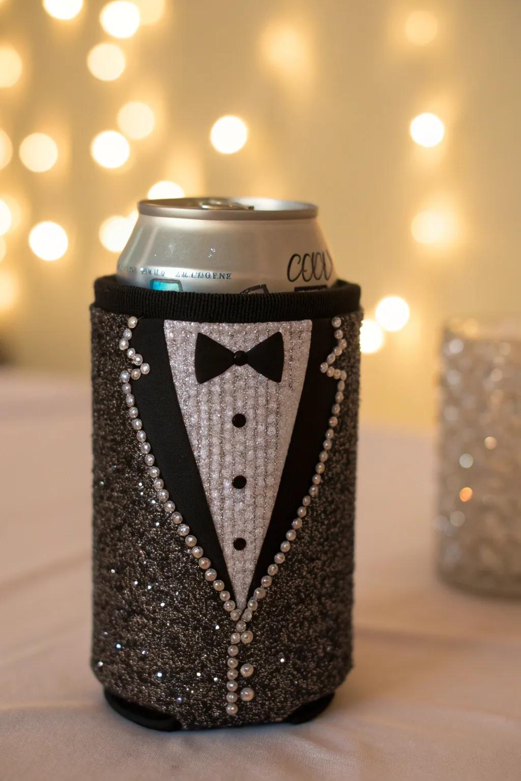 Elevate your drink with a touch of glitter glamour—perfect for those who appreciate style and craftsmanship.