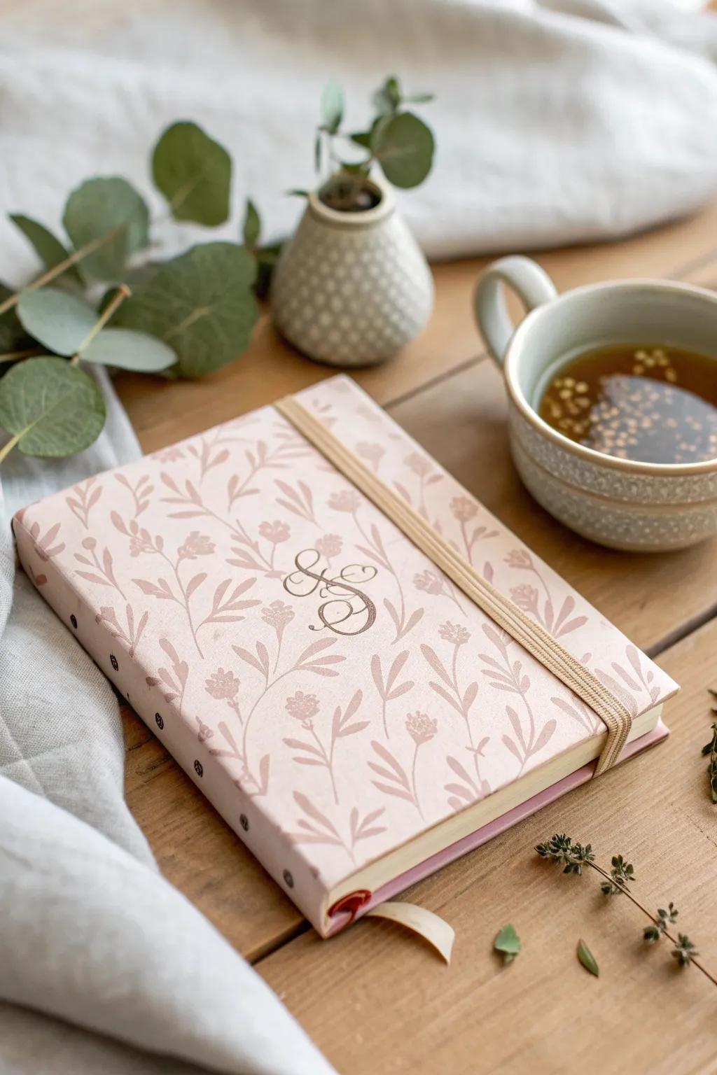 Elevate your journaling experience with personalized block-printed covers—where simplicity meets elegance.