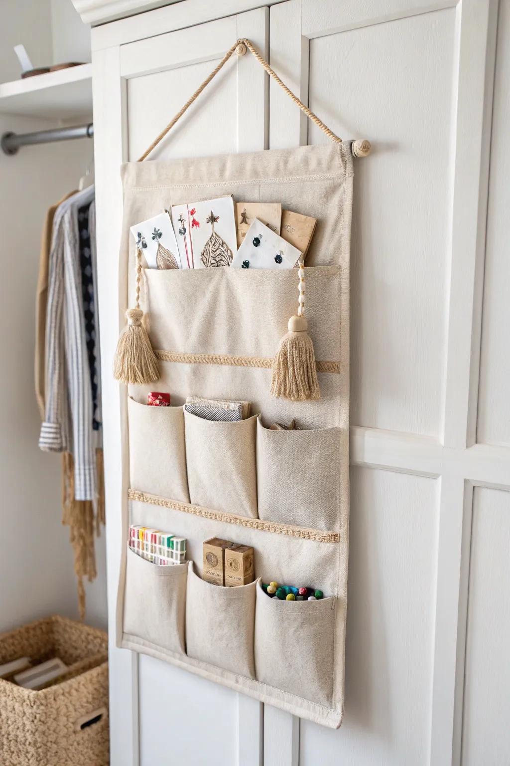Elevate your board game storage with Scandinavian simplicity and boho elegance.