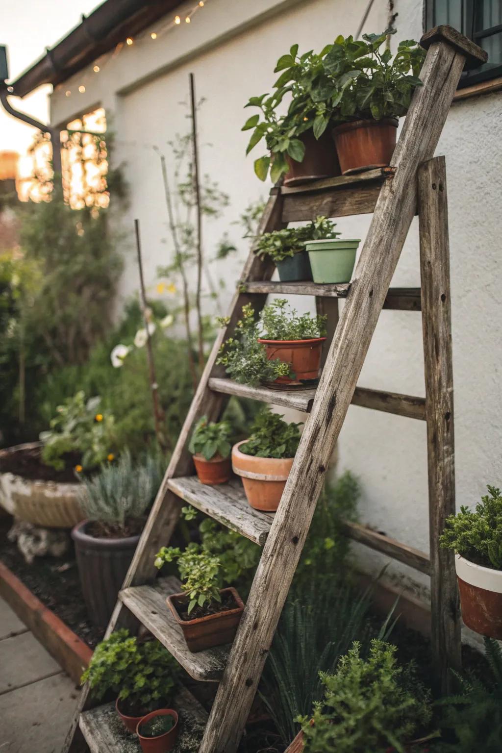 Transform vintage finds into stunning garden features with a touch of creativity.