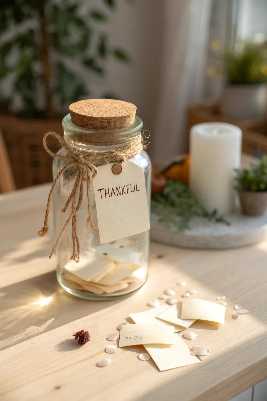 Capture gratitude in style with this DIY Thankful Jar, where simplicity meets heartfelt tradition.