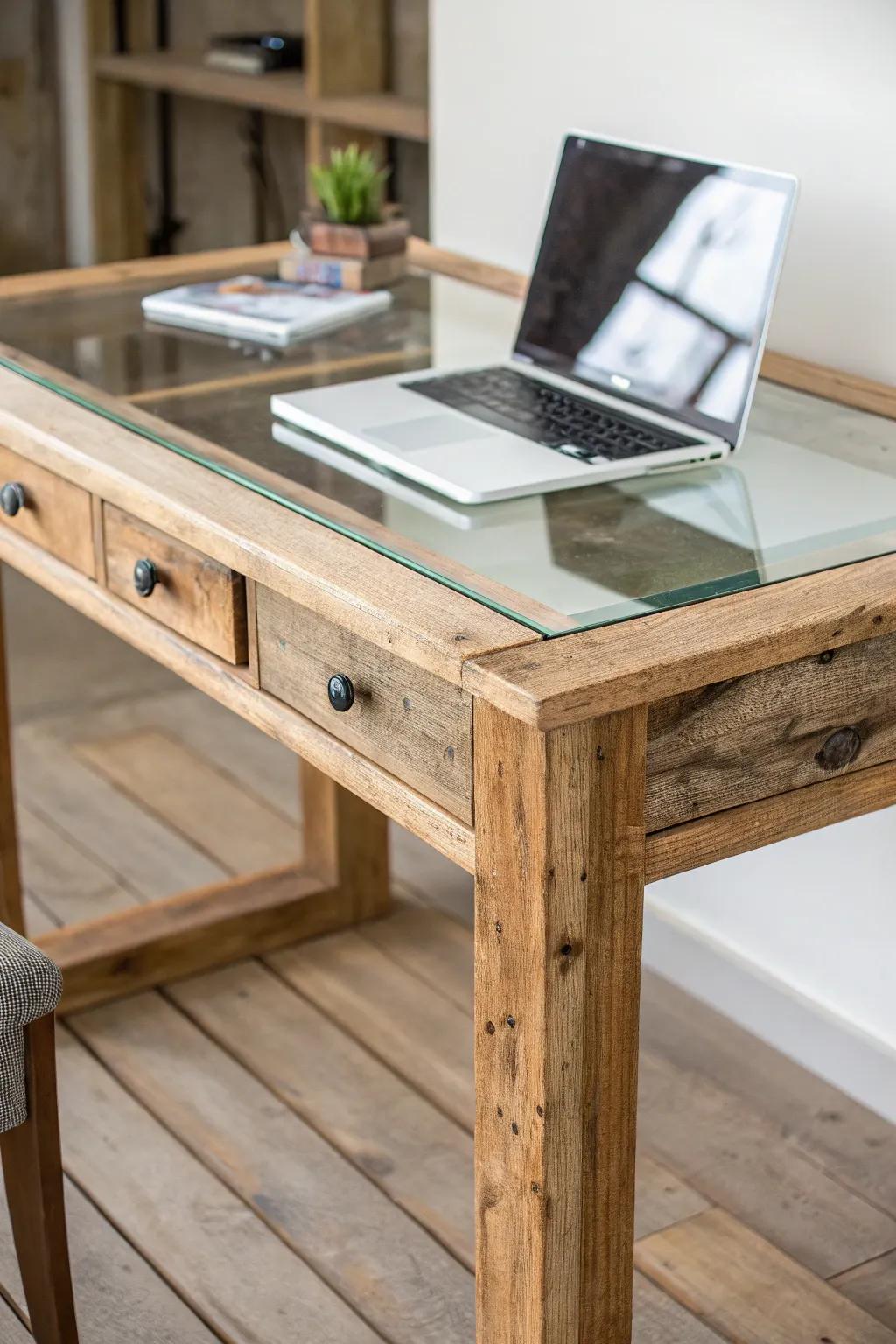 Unconventional materials like reclaimed wood add unique charm.