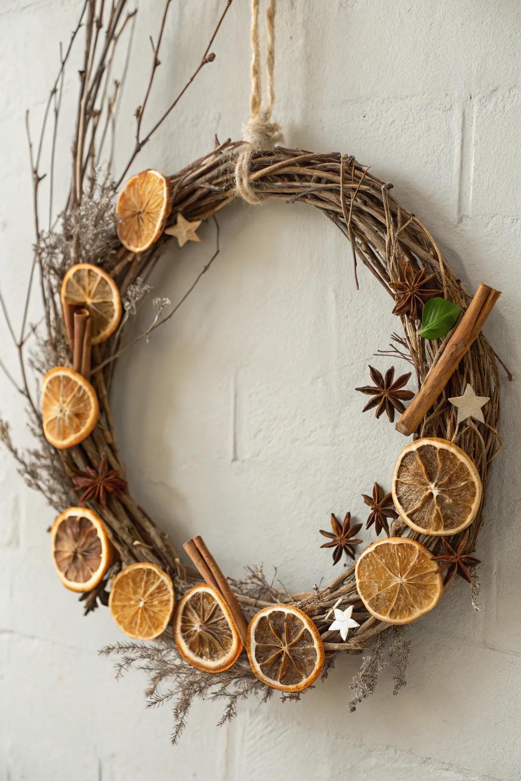 Embrace the holiday spirit with a fragrant touch of nature's elegance.