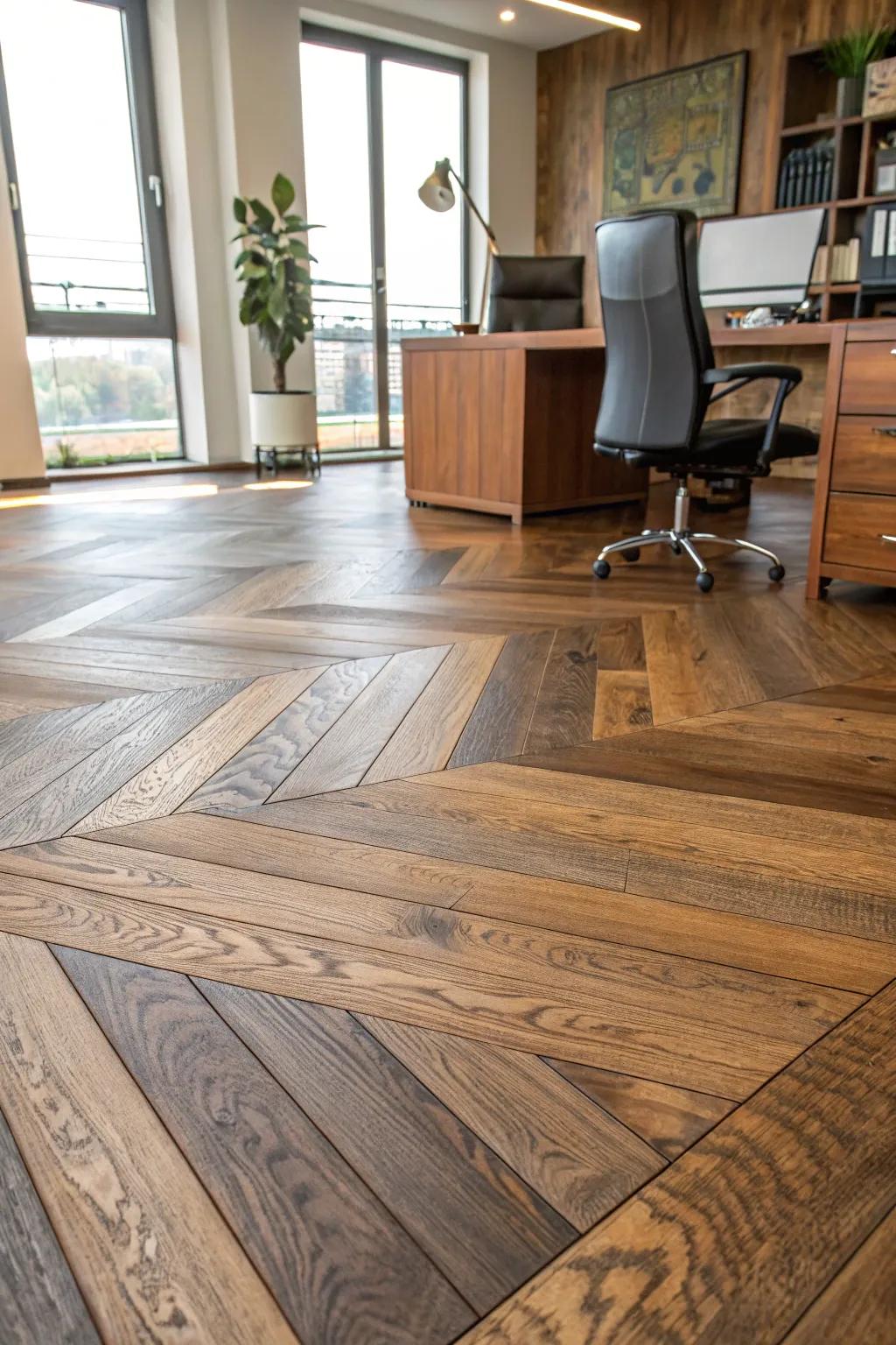 Transform your space with the elegance and cost-effectiveness of laminate flooring.