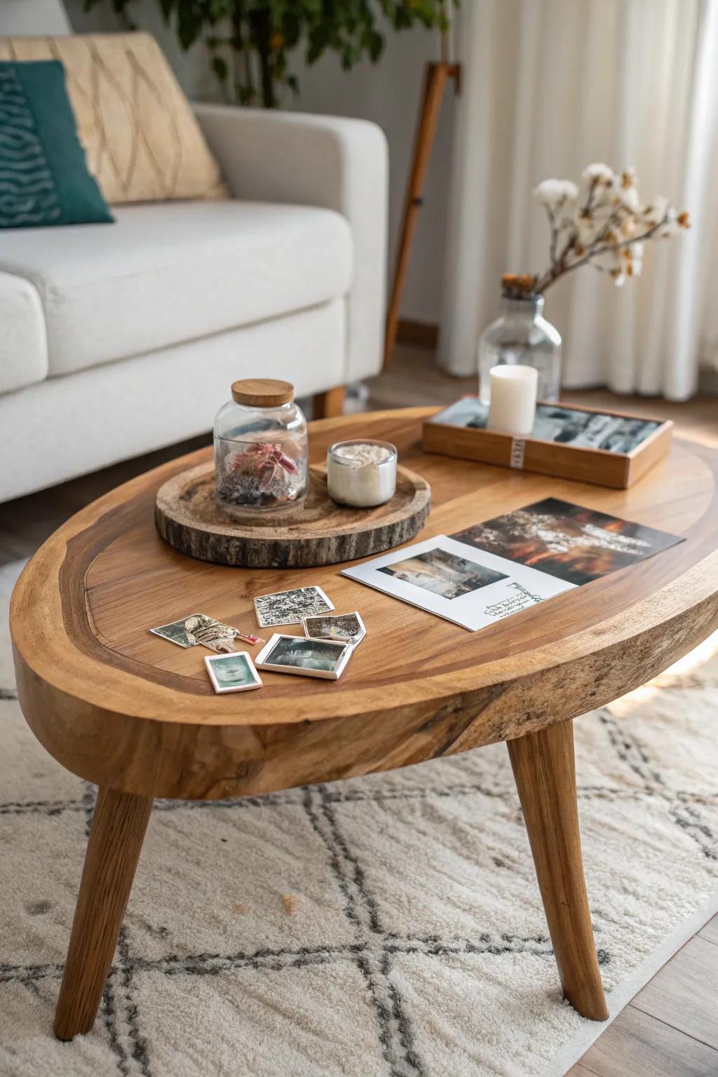 Craft your story: A unique blend of memories and minimalist design.