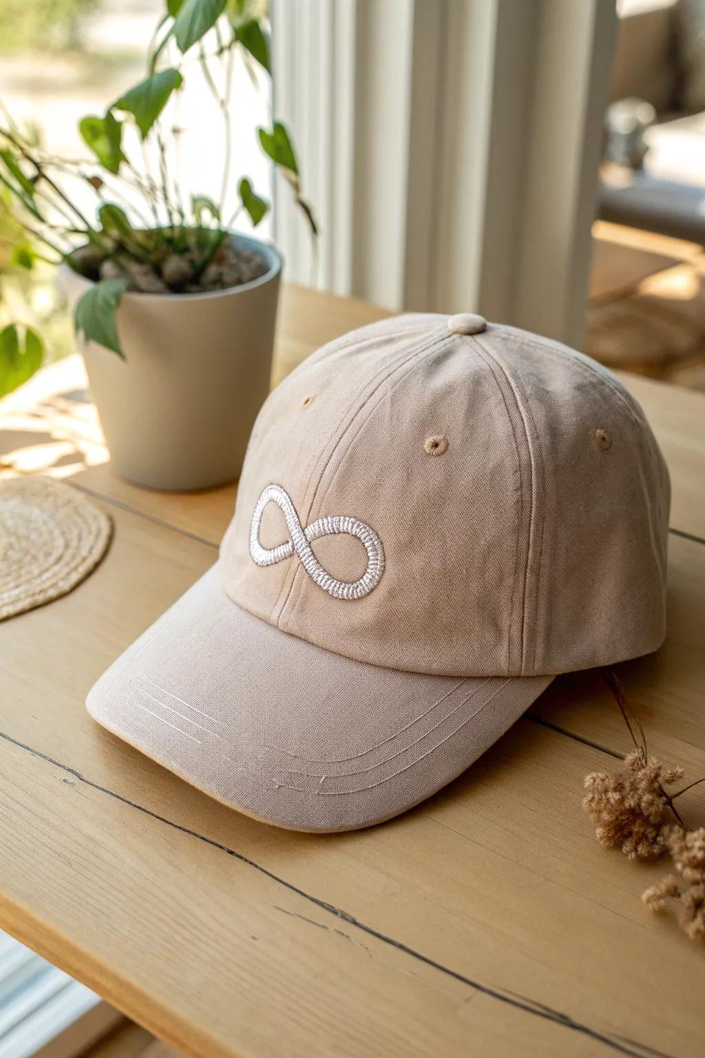Embrace timeless elegance with symbolic embroidery that speaks volumes. #MinimalistCrafts