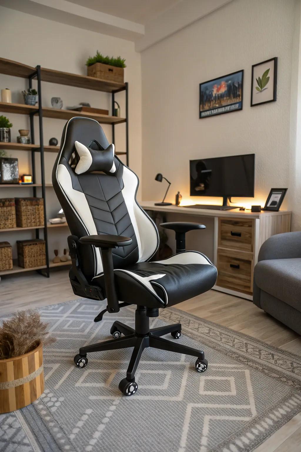 Symmetry and balance for a harmonious gaming space.