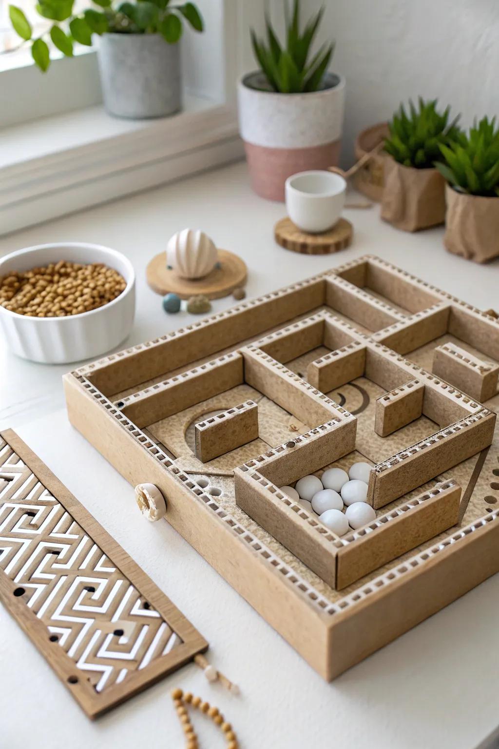 Transform everyday cereal boxes into a captivating marble run maze—where simplicity meets creativity!