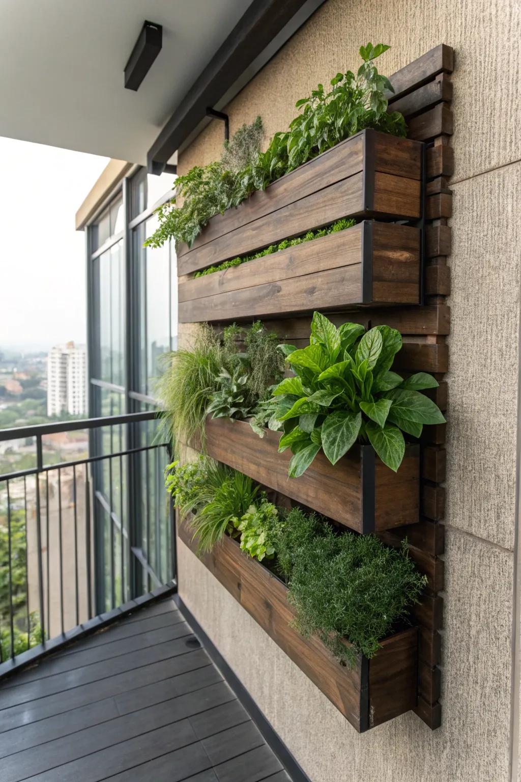 Transform your space with a stunning vertical plant wall - where nature meets craftsmanship.