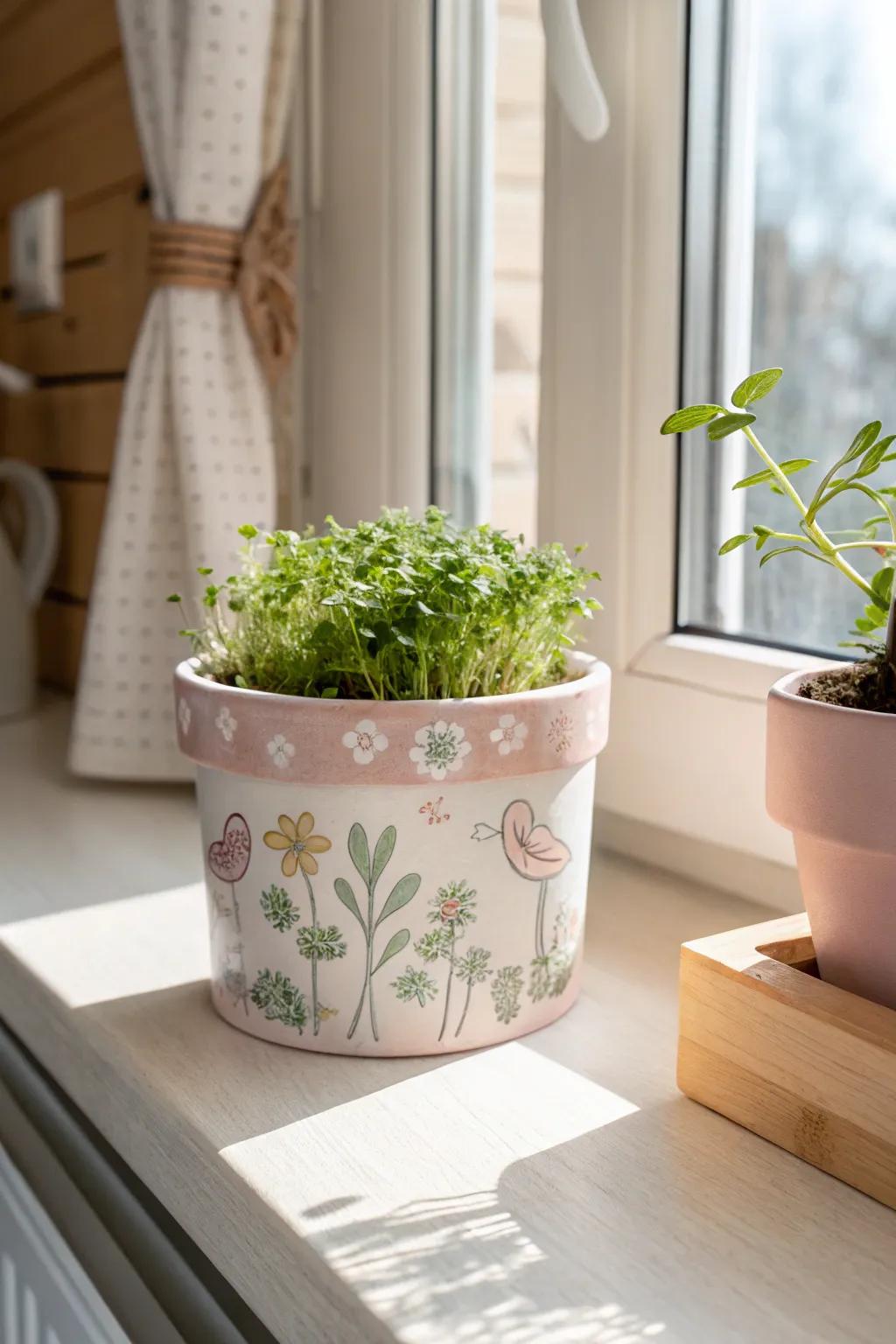 Celebrate Mother's Day with handmade charm—nurture creativity and nature in every planter!