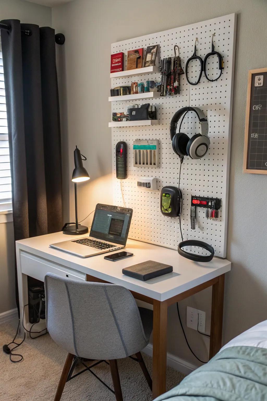 Keep your tech gear organized and accessible.