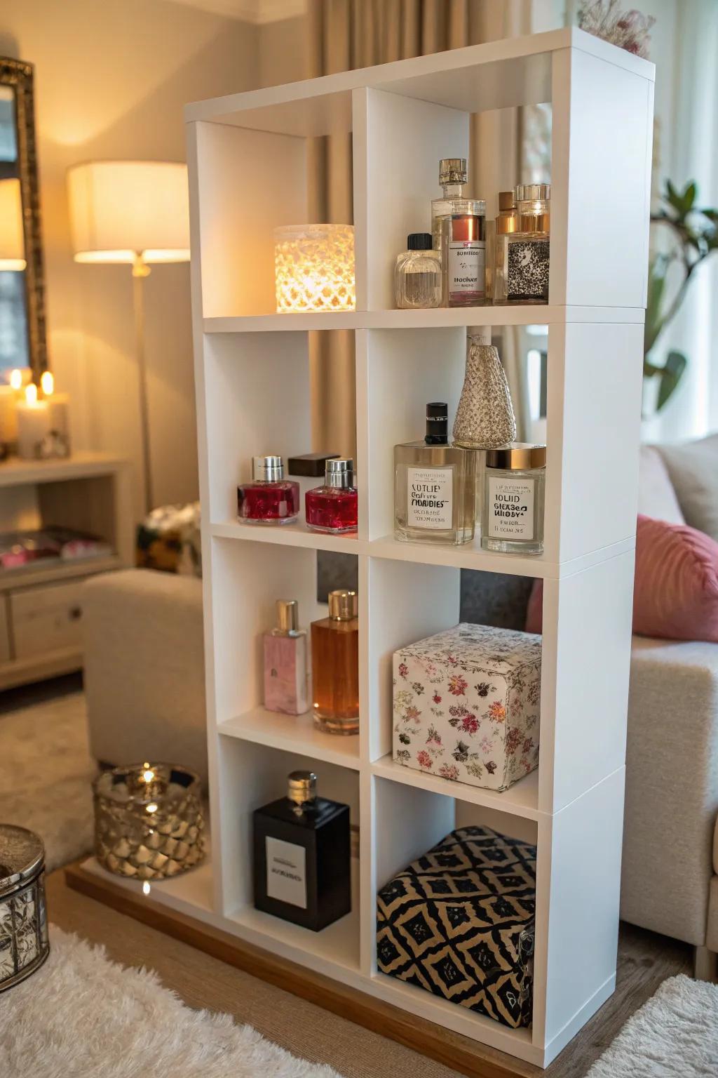 Cube shelves offer flexibility and customization for any collection.