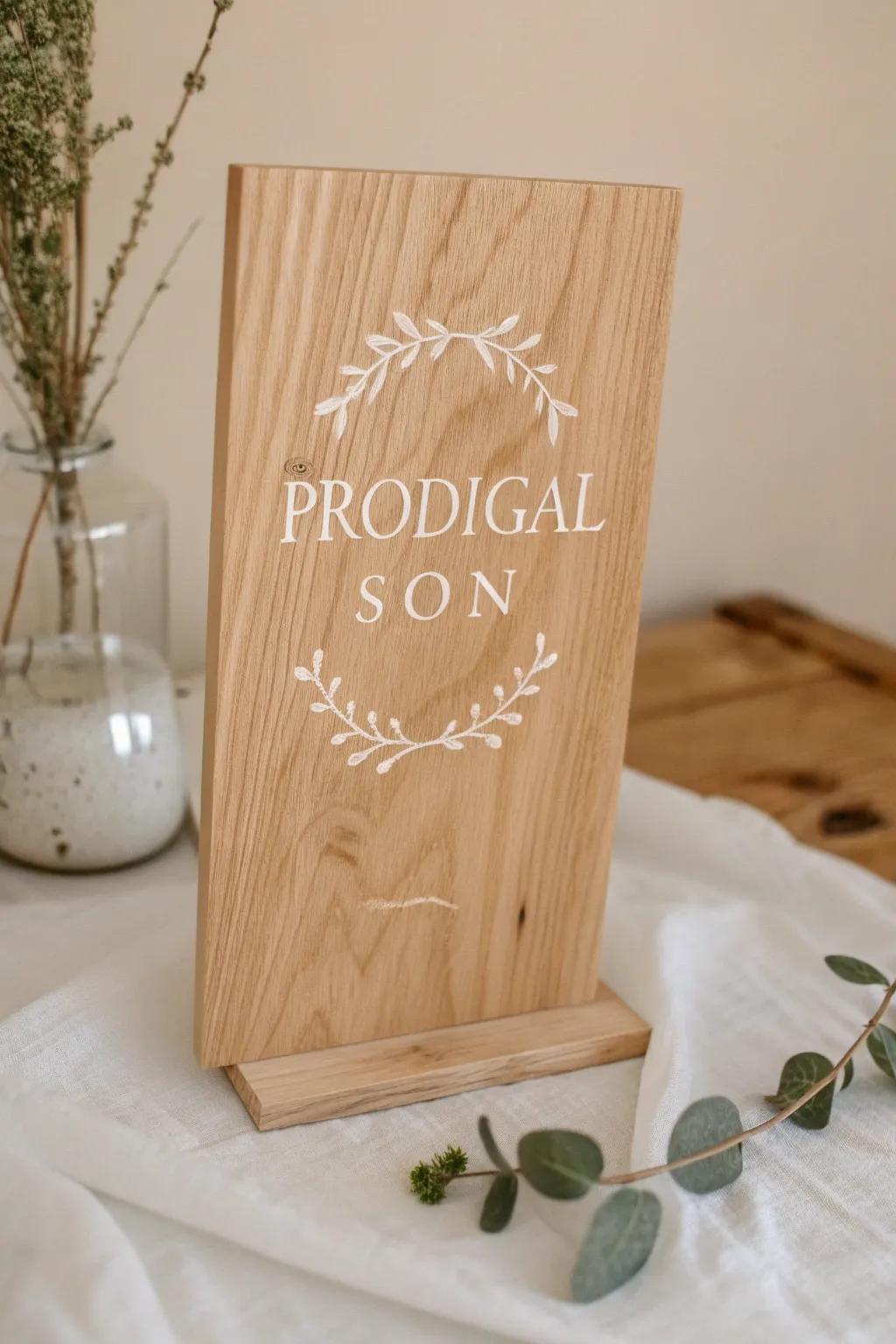 Embrace the beauty of forgiveness with this handcrafted Bible verse plaque, a perfect blend of minimalism and warmth.