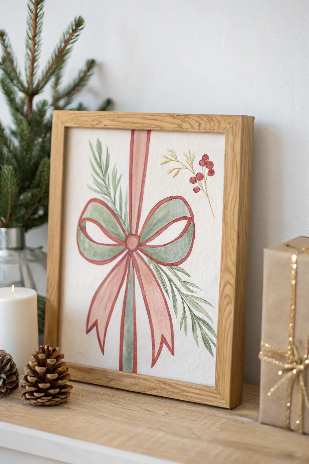Celebrate the season with simplicity and elegance through handcrafted festive art.