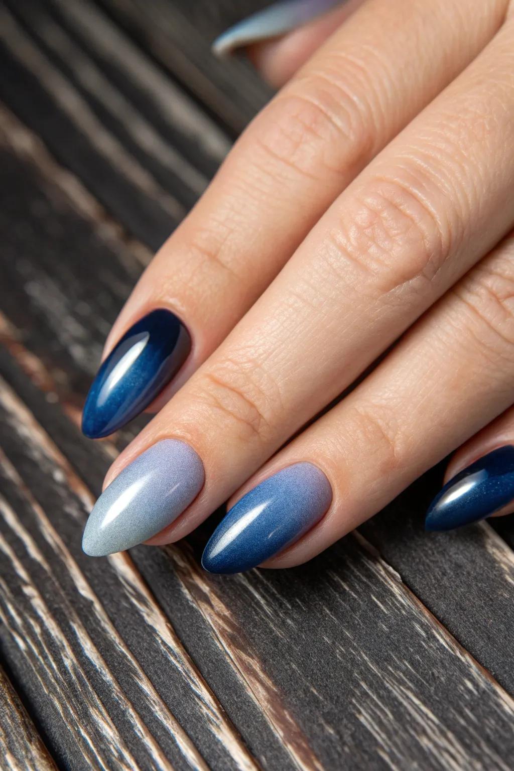 Almond-shaped elegance: Where modern design meets timeless craftsmanship.