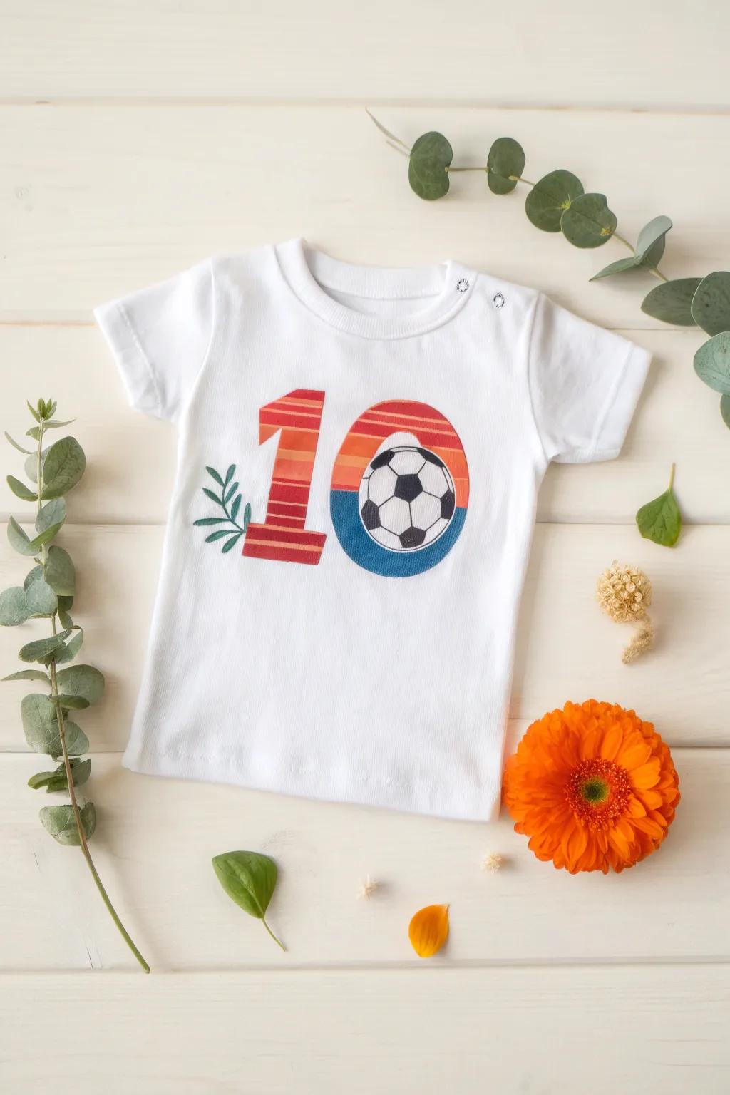 Celebrate the big 1-0 with a sports twist and a nod to Scandinavian style!