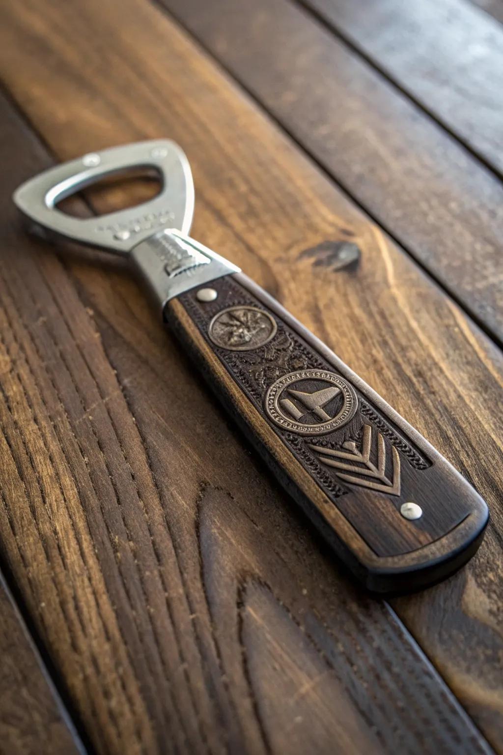 Elevate your gift-giving with a personalized touch: handcrafted customizable bottle openers that blend style and functionality.