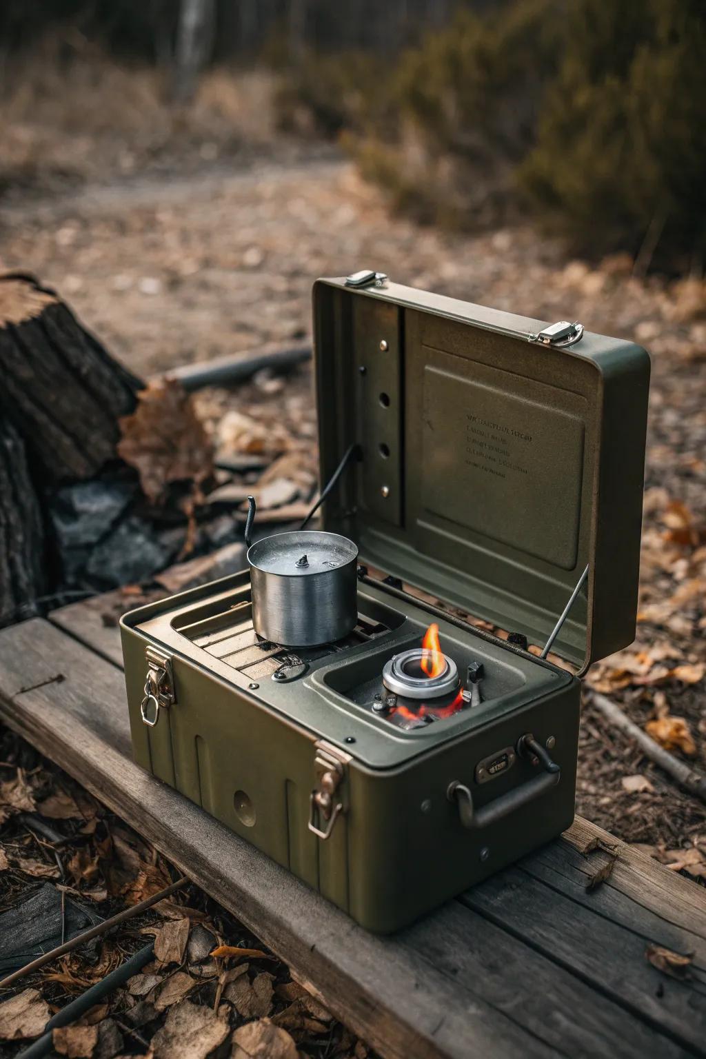Turn your ammo can into the ultimate campfire companion.