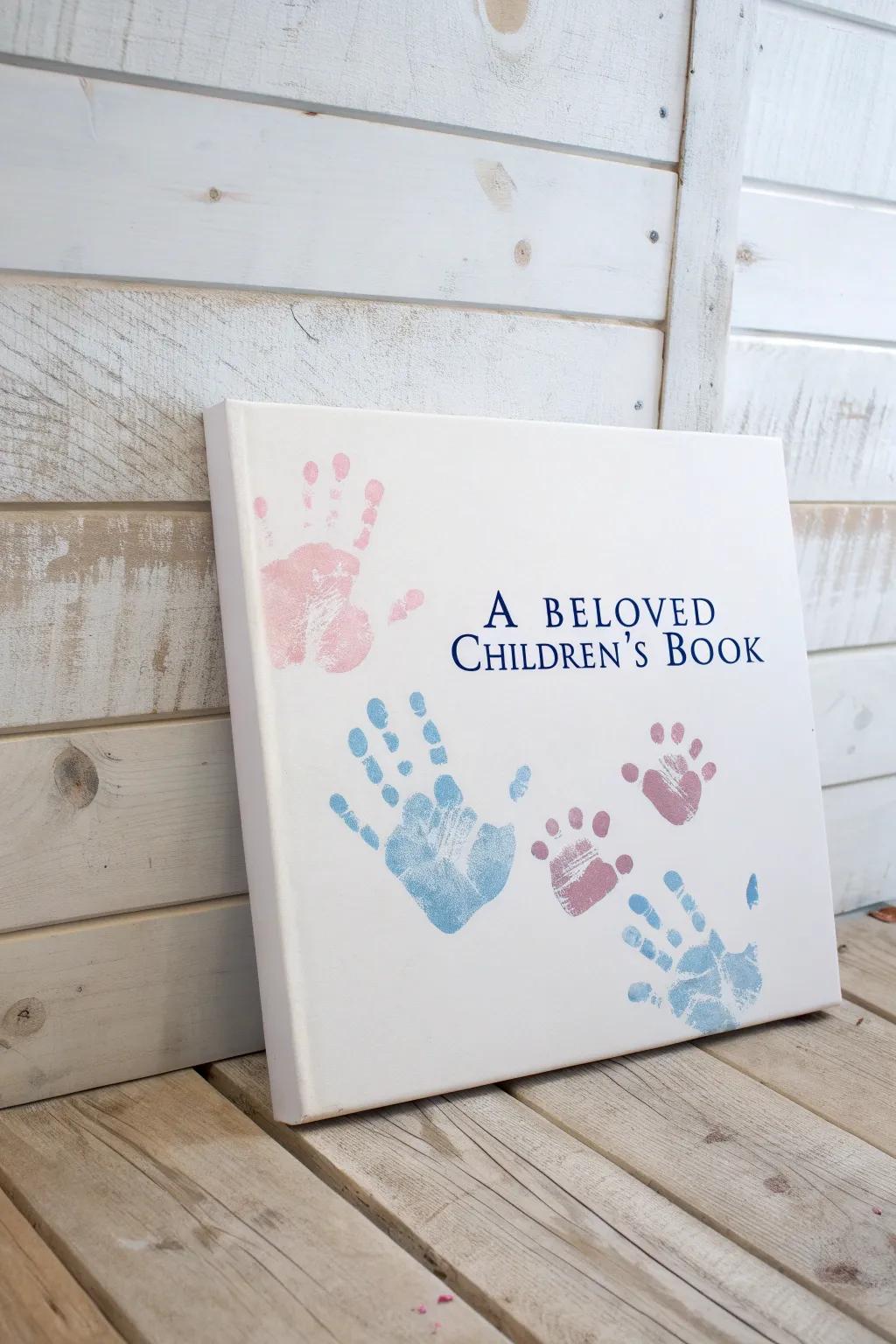 Capture precious moments with a DIY nursery canvas that combines your baby's handprints with heartfelt quotes. A perfect blend of artistry and sentiment!