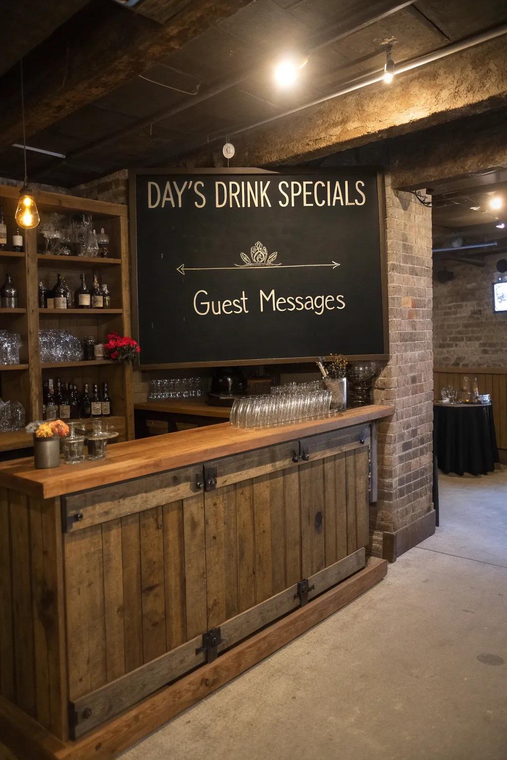 Raise a glass to creativity: Your personal touch on the perfect basement bar.