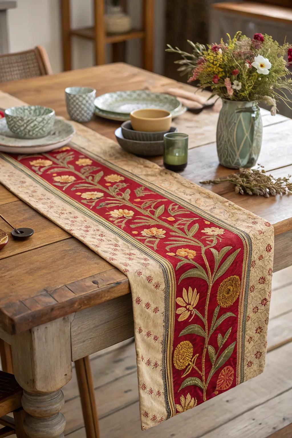 Transform your dining space effortlessly with a reversible table runner—where festive meets everyday chic!